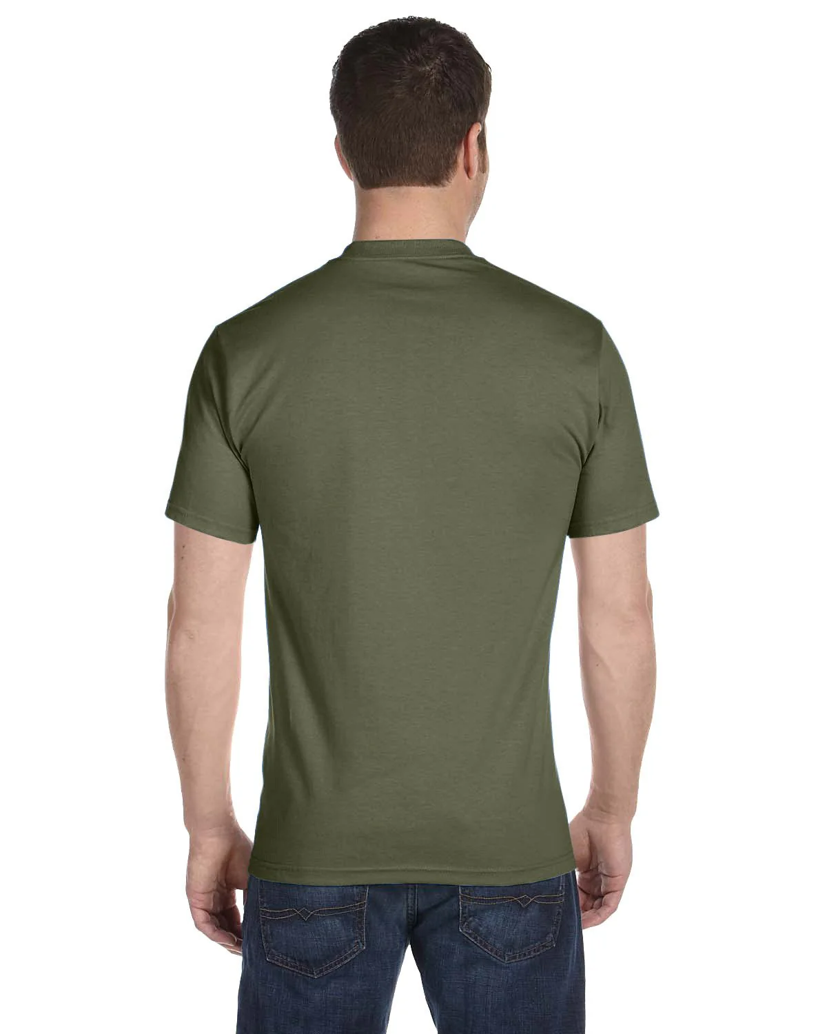 5280-Hanes-FATIGUE GREEN - Cheap-Us