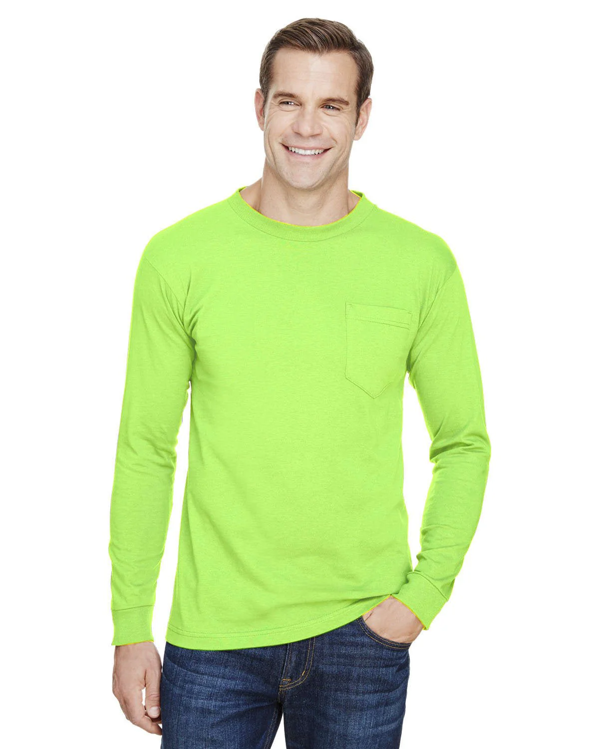 BA3055-Bayside-LIME GREEN - Cheap-Us