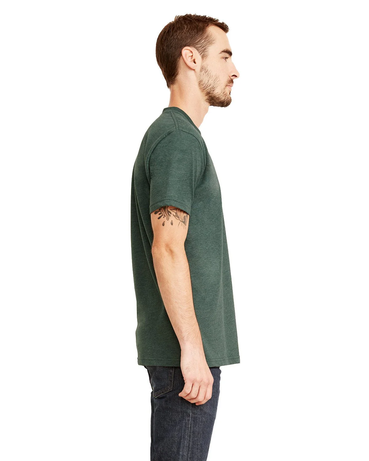6410-Next Level Apparel-HTH FOREST GREEN - Cheap-Us
