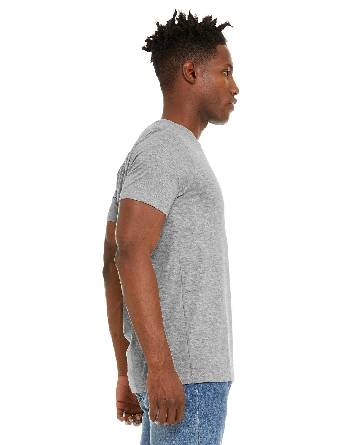 3301C-Bella + Canvas-ATHLETIC HEATHER - Cheap-Us