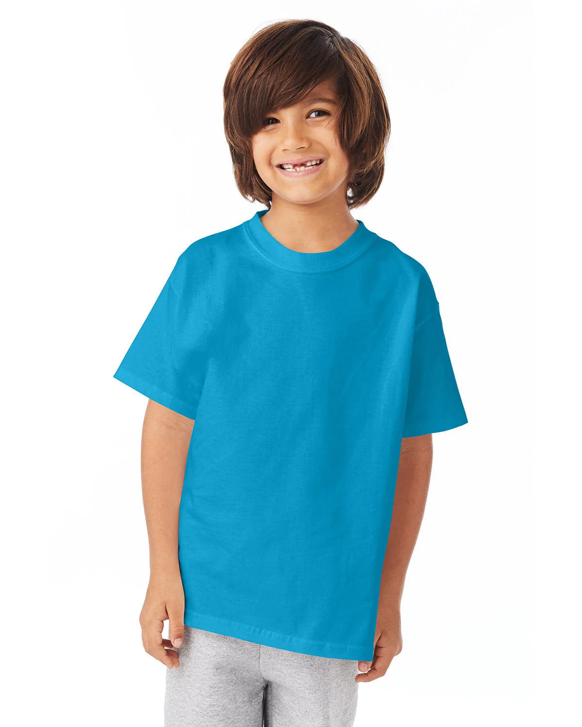 54500-Hanes-TEAL - Cheap-Us