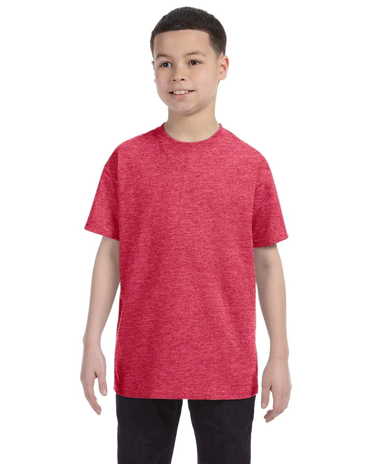 G500B-Gildan-HEATHER RED - Cheap-Us