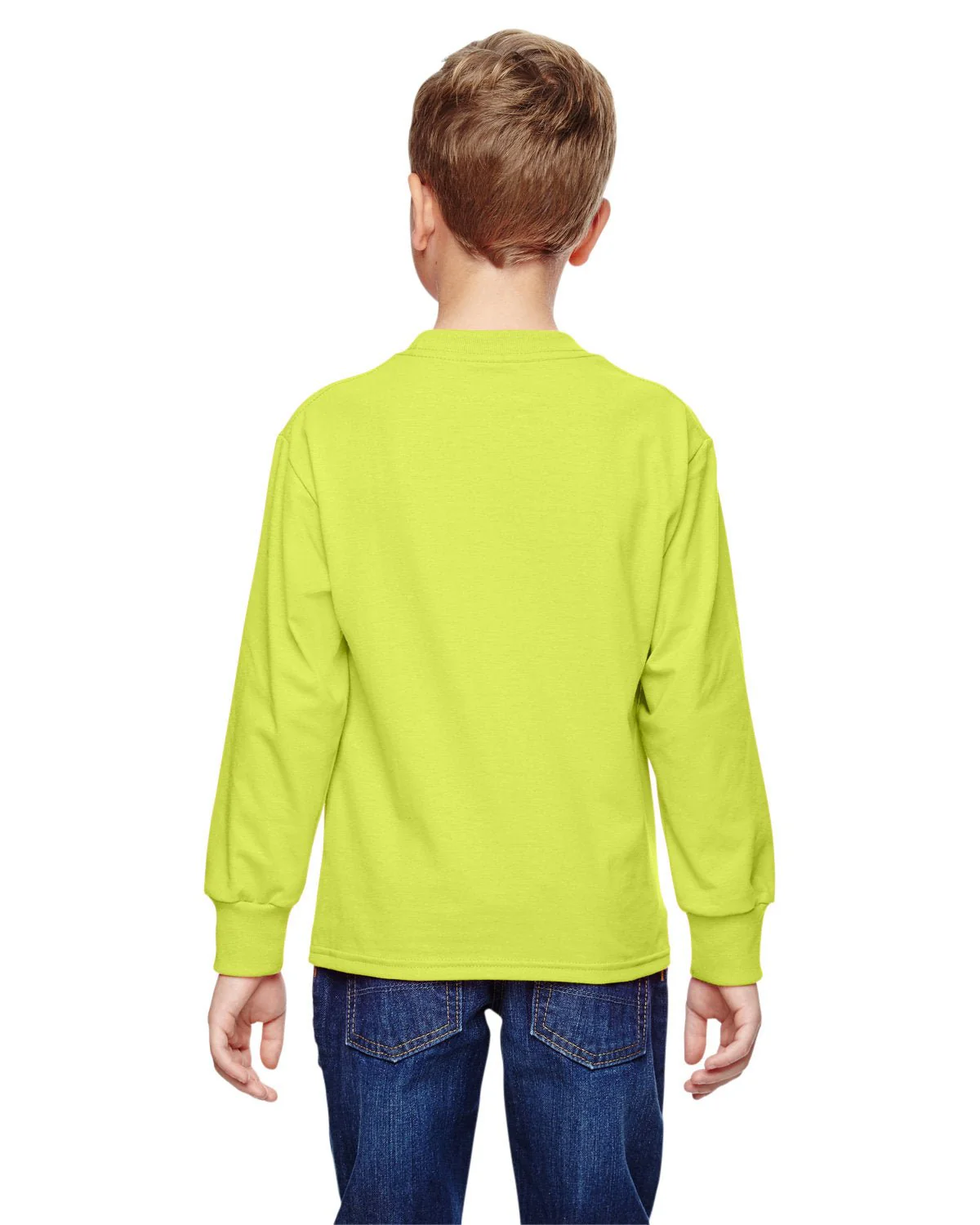 4930B-Fruit of the Loom-SAFETY GREEN - Cheap-Us