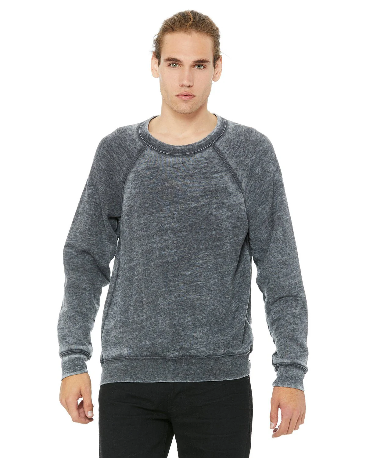 3901-Bella + Canvas-GREY ACID FLEECE - Cheap-Us