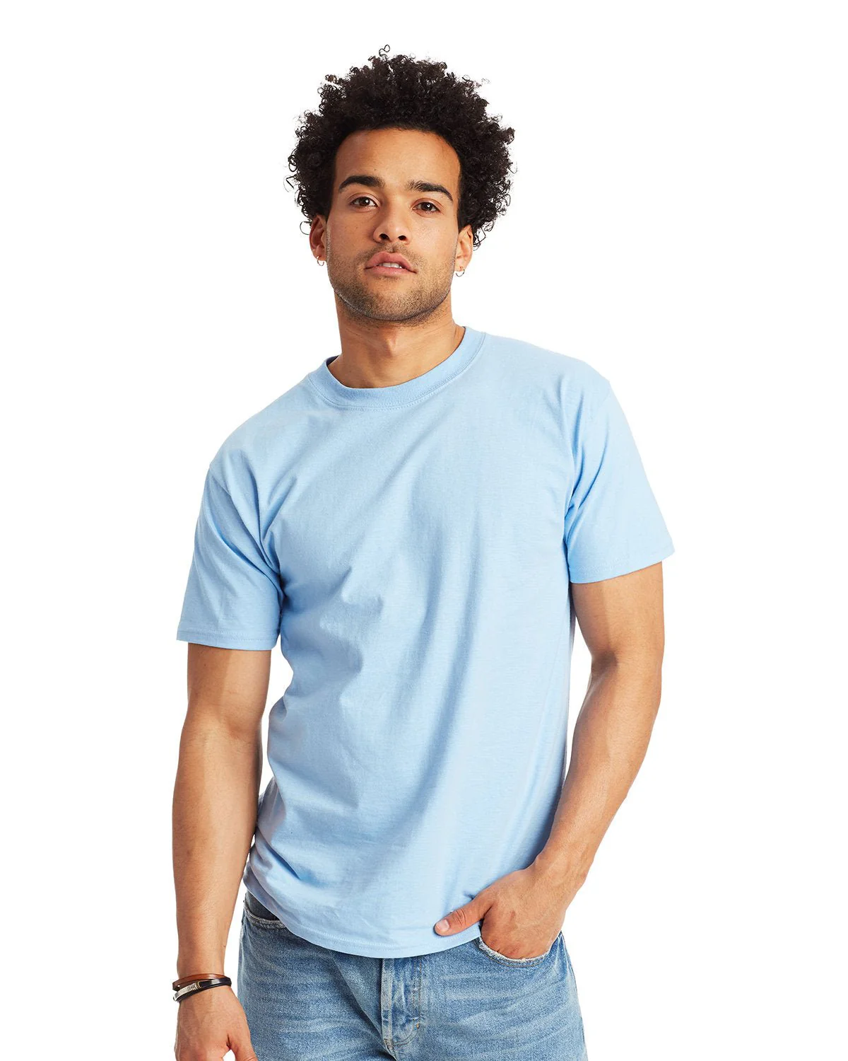 5180-Hanes-LIGHT BLUE - Cheap-Us