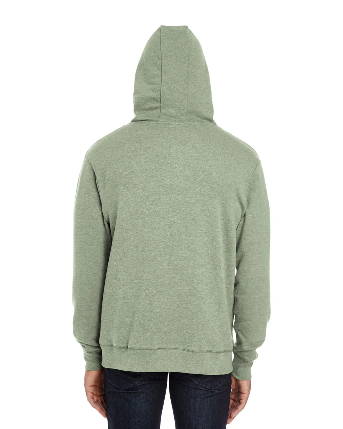 321Z-Threadfast Apparel-ARMY HEATHER - Cheap-Us