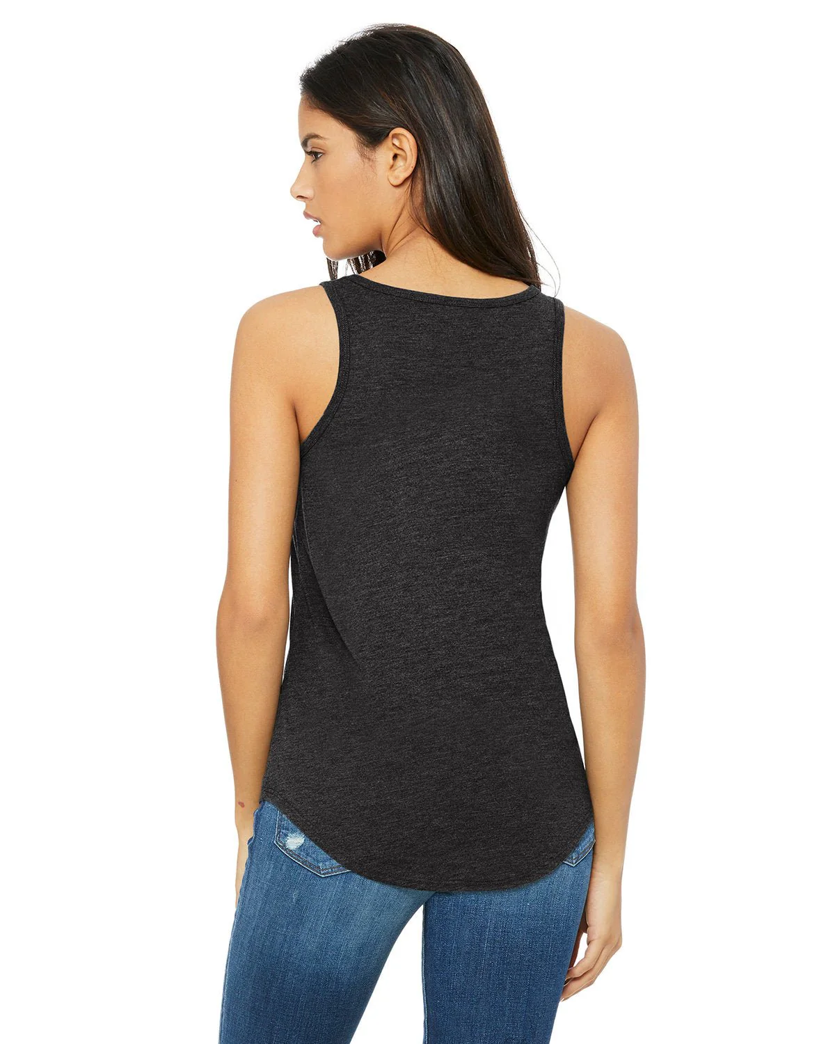 B8805-Bella + Canvas-DARK GRY HEATHER - Cheap-Us