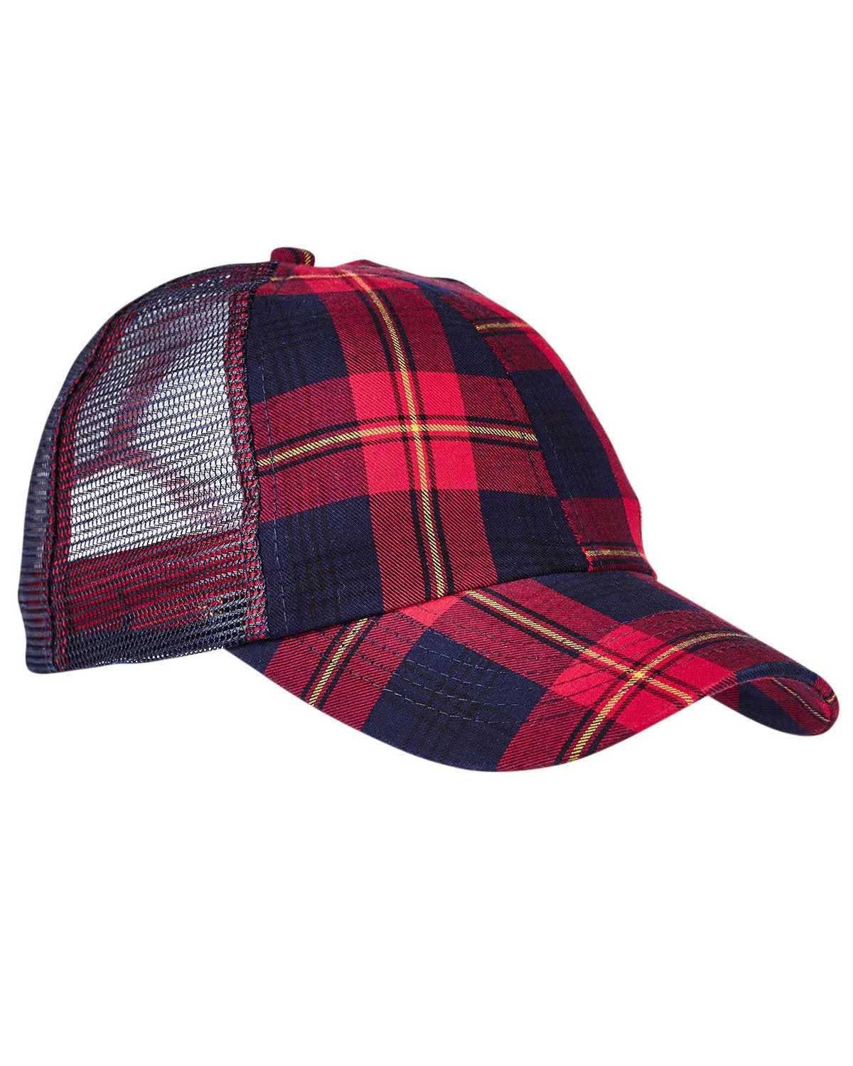 VB101-Adams-RED/ NAVY PLAID - Cheap-Us