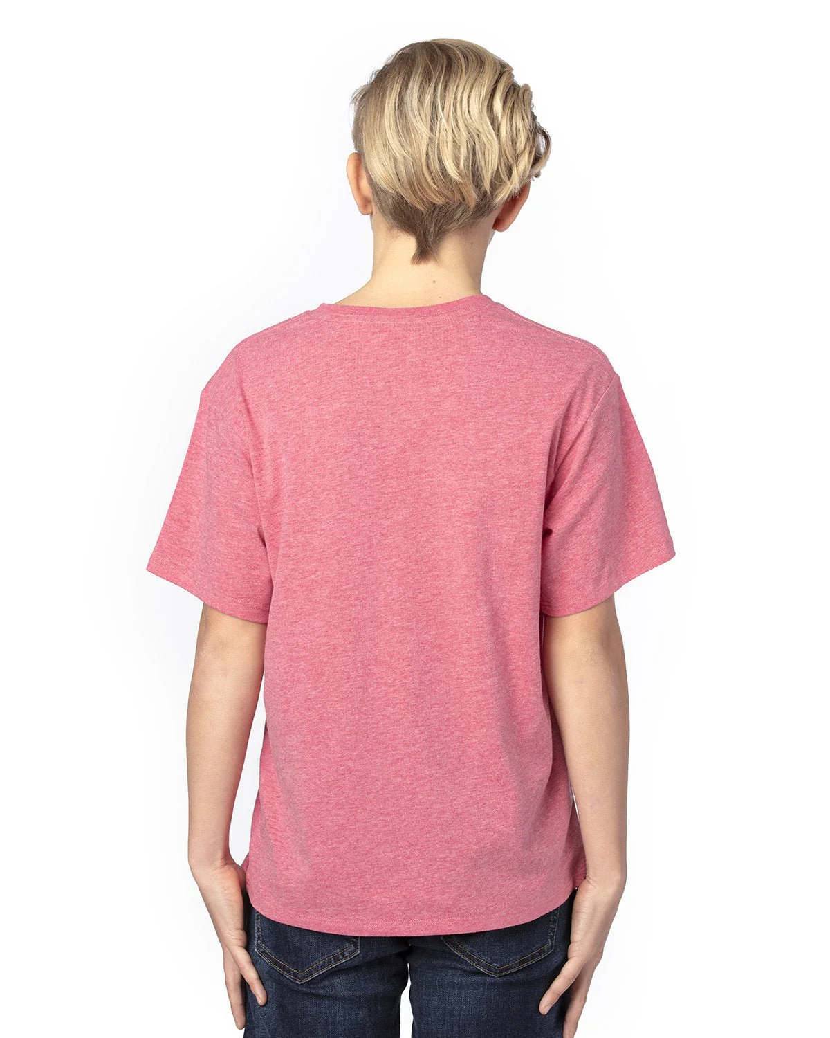 600A-Threadfast Apparel-RED HEATHER - Cheap-Us