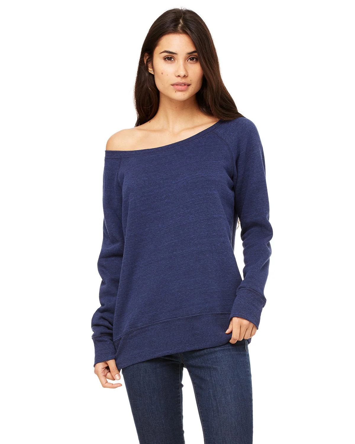 7501-Bella + Canvas-NAVY TRIBLEND - Cheap-Us
