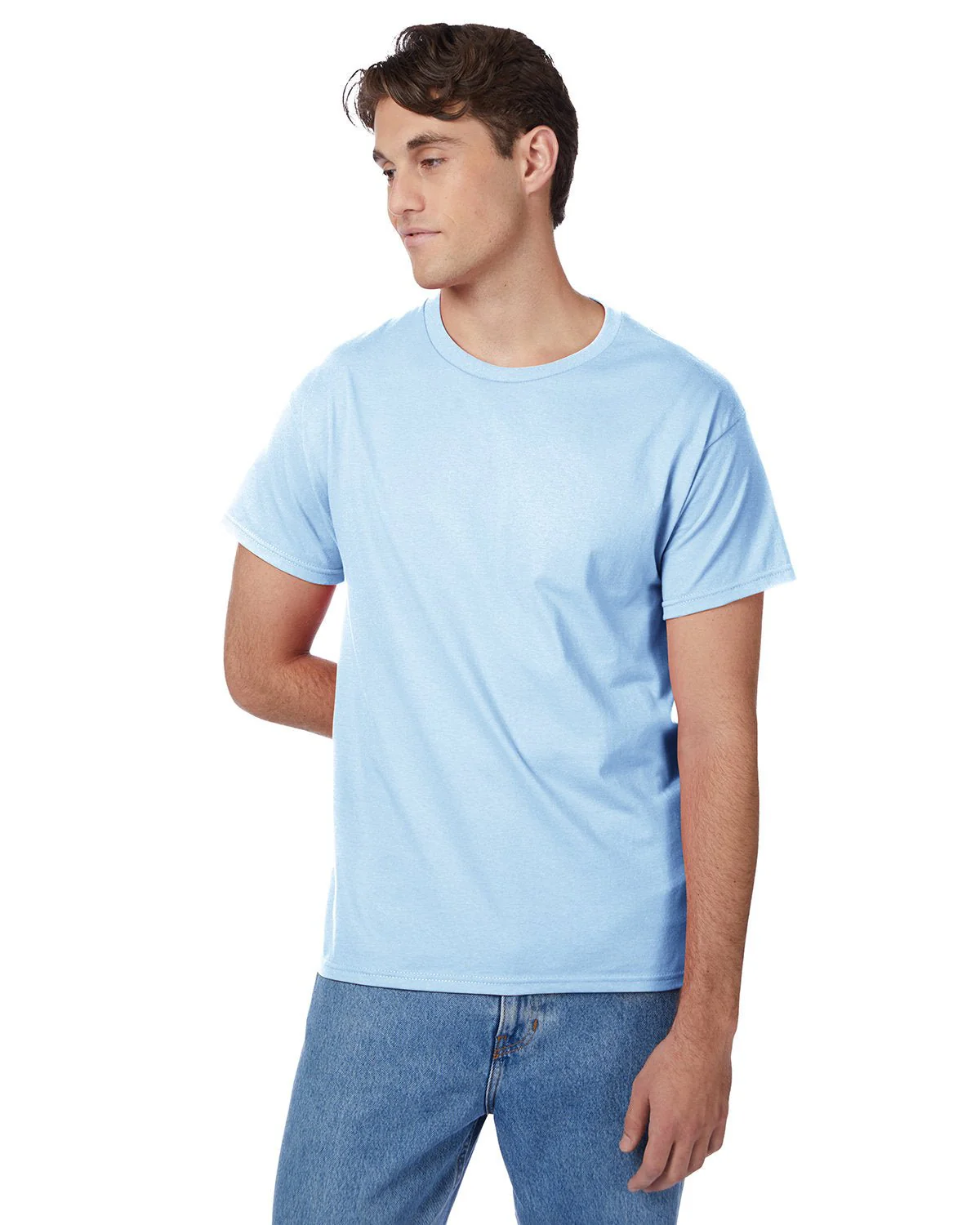 5250T-Hanes-LIGHT BLUE - Cheap-Us