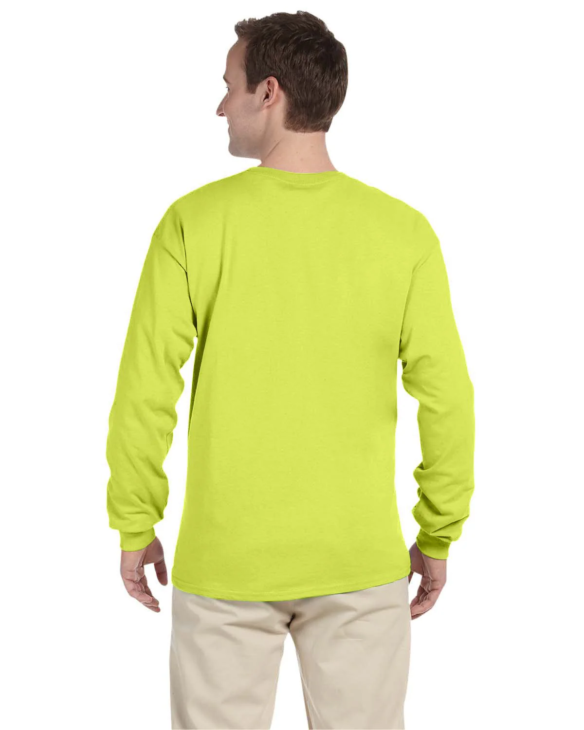 4930-Fruit of the Loom-SAFETY GREEN - Cheap-Us