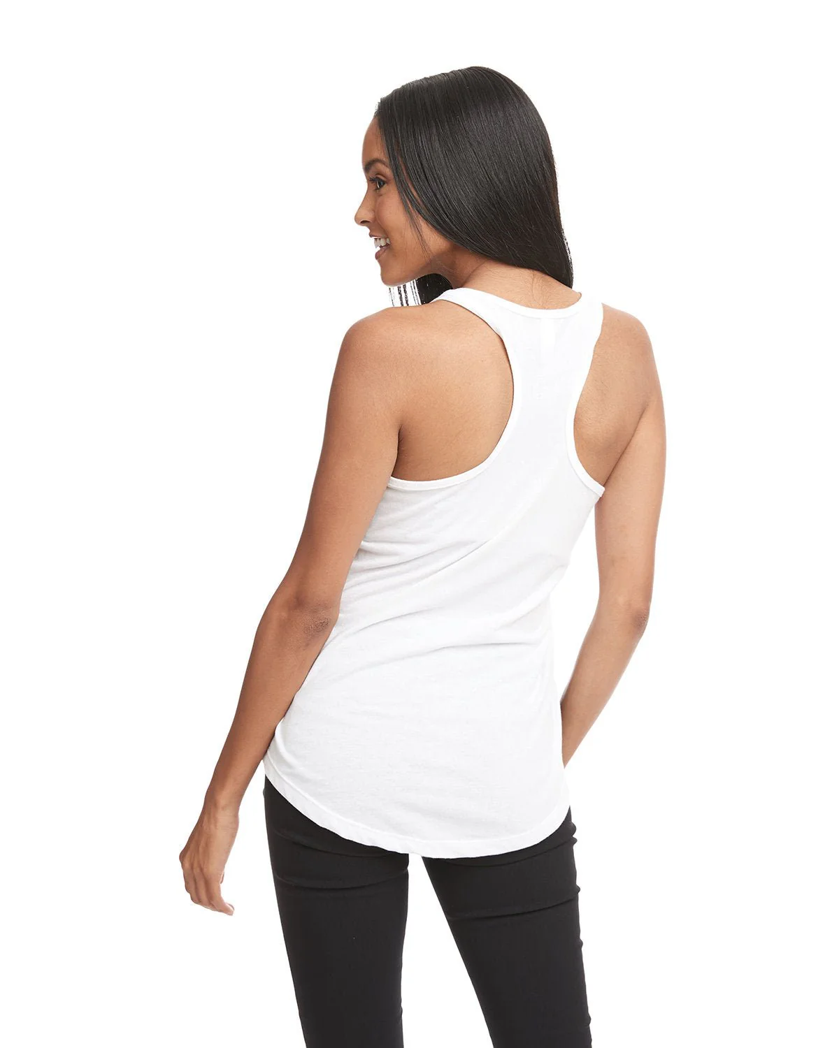 1534-Next Level Apparel-BLACK/ WHITE - Cheap-Us