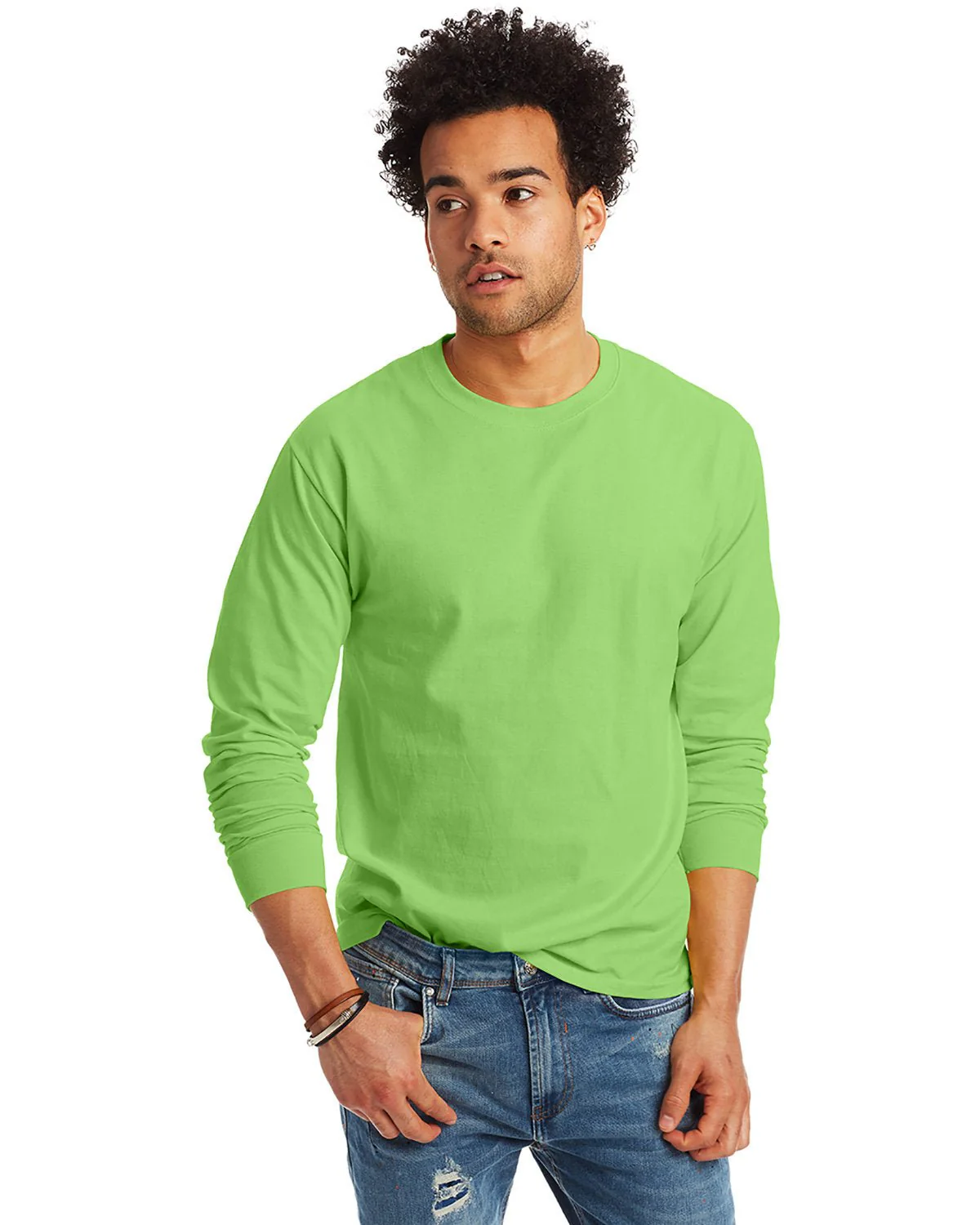 5586-Hanes-LIME - Cheap-Us