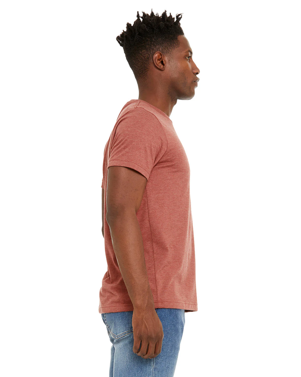 3301C-Bella + Canvas-HEATHER CLAY - Cheap-Us