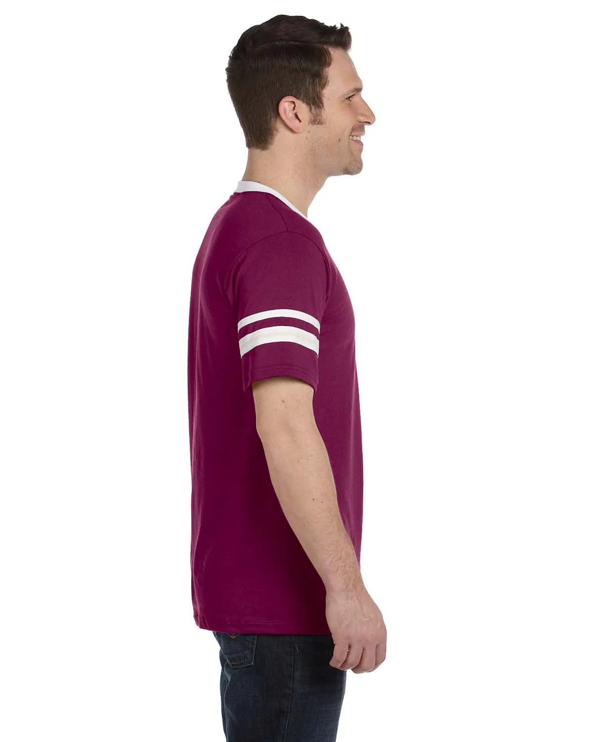360-Augusta Sportswear-MAROON/ WHITE - Cheap-Us