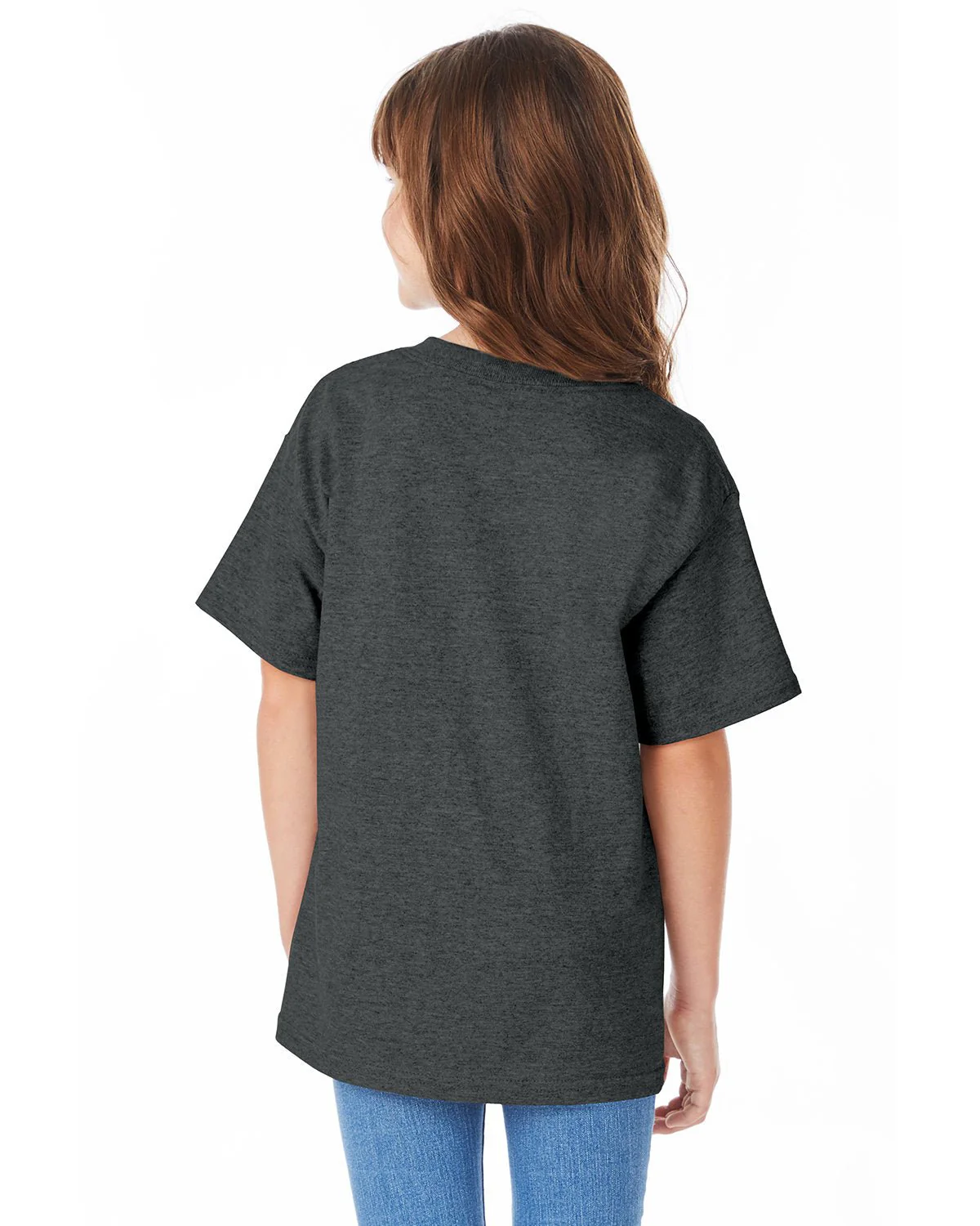 5480-Hanes-CHARCOAL HEATHER - Cheap-Us