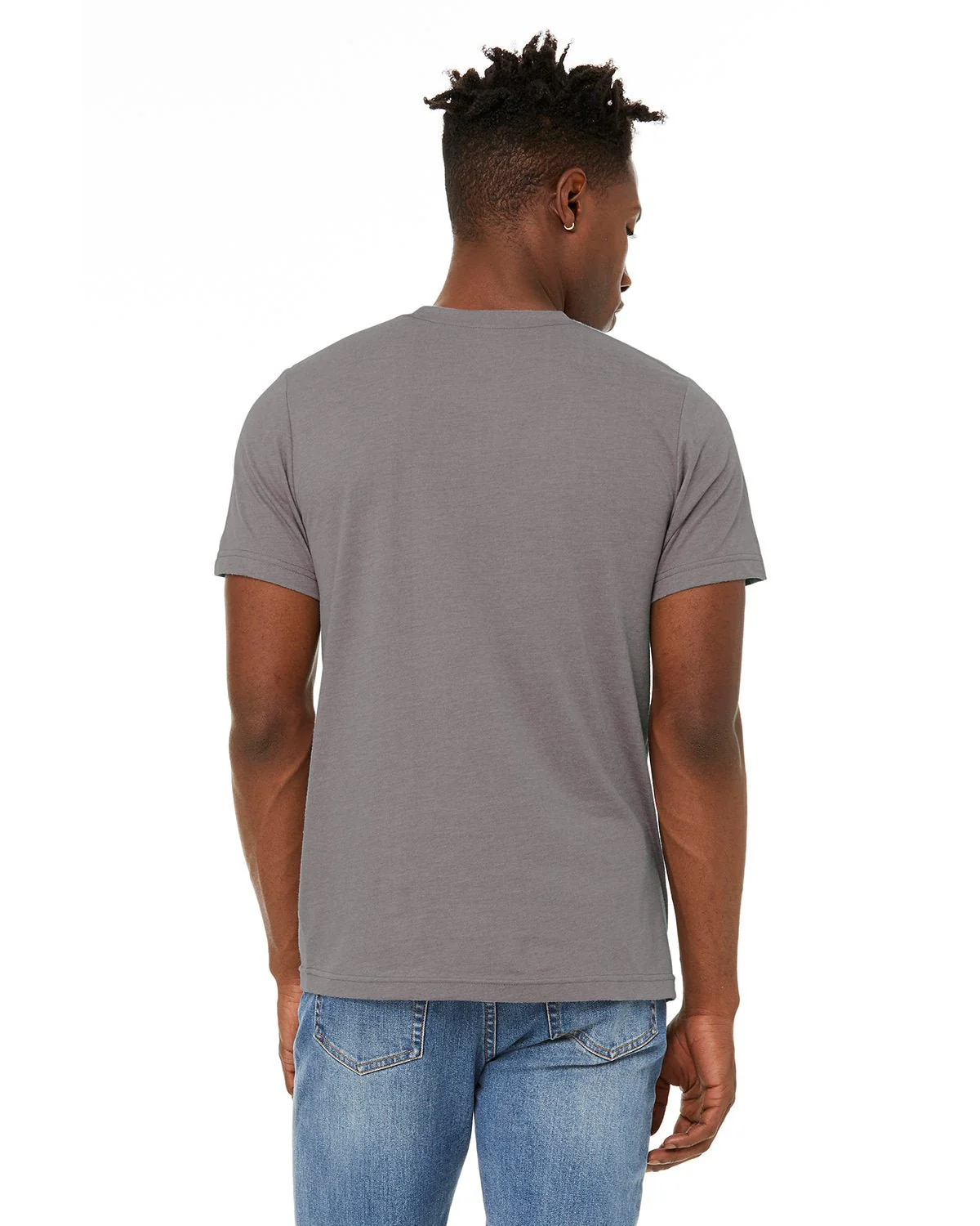 3301C-Bella + Canvas-HEATHER STORM - Cheap-Us