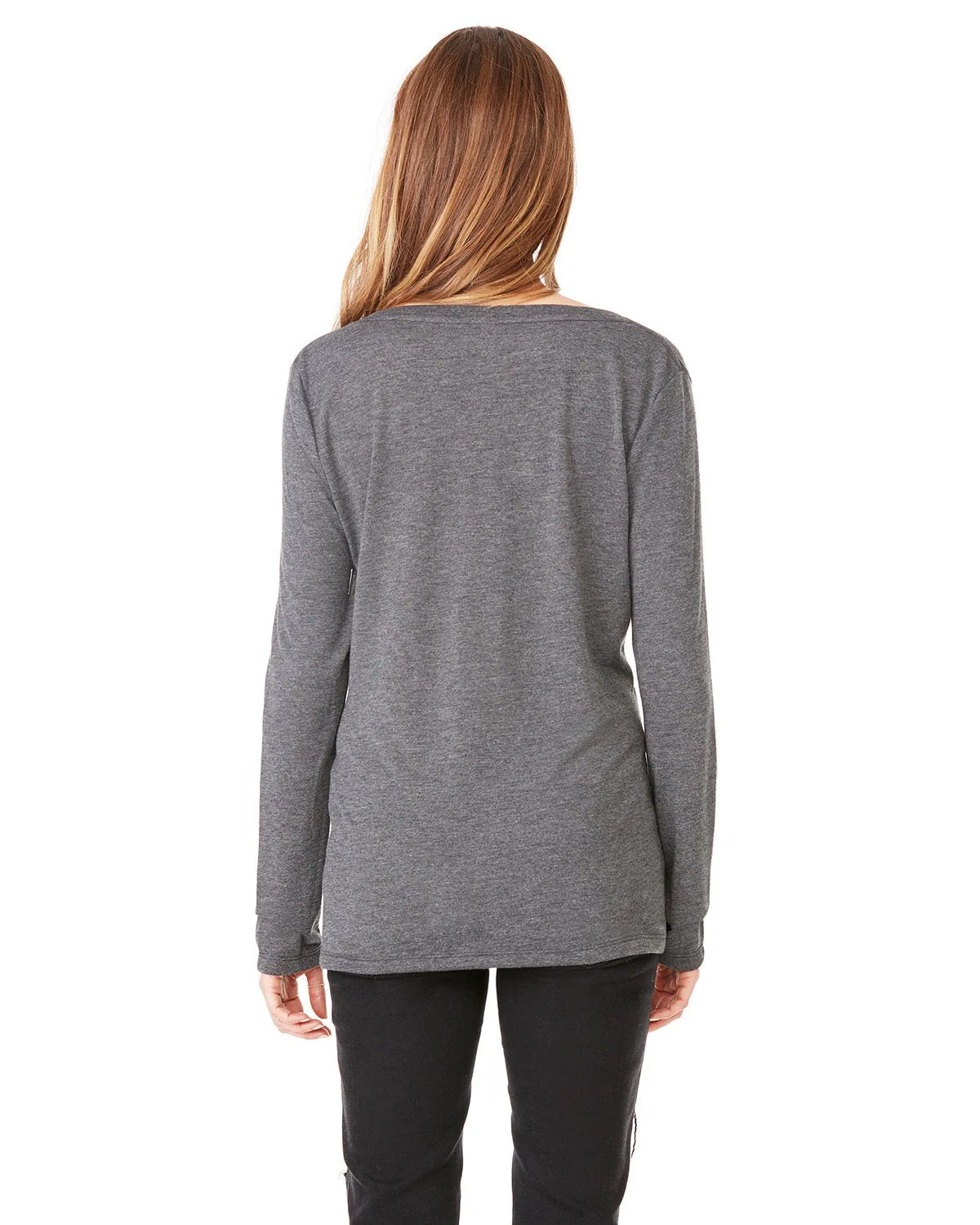 8855-Bella + Canvas-DARK GRY HEATHER - Cheap-Us