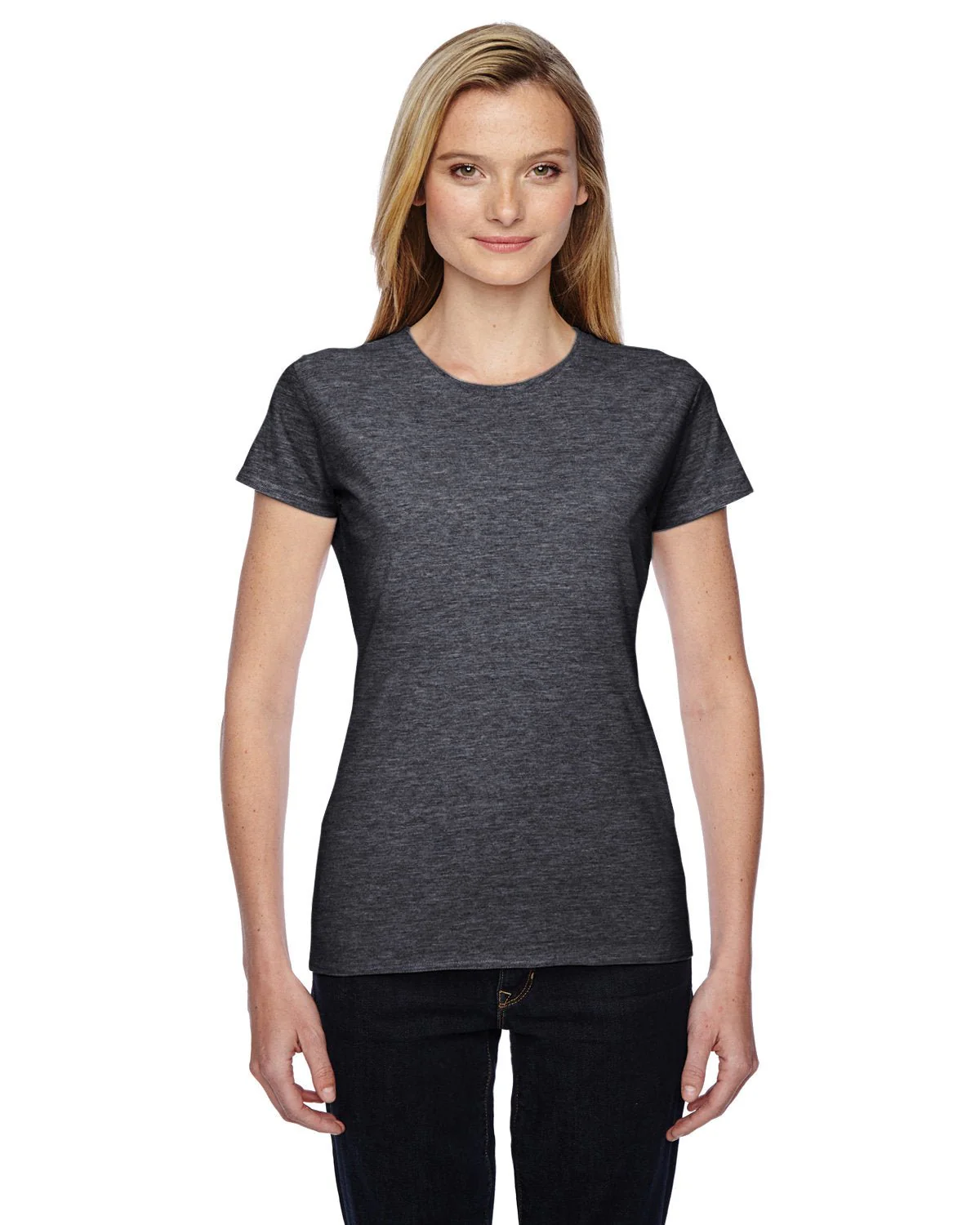 SSFJR-Fruit of the Loom-CHARCOAL HEATHER - Cheap-Us