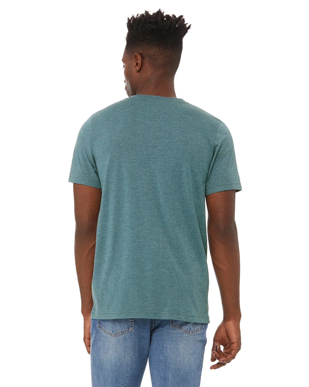 3005CVC-Bella + Canvas-HTHR DEEP TEAL - Cheap-Us