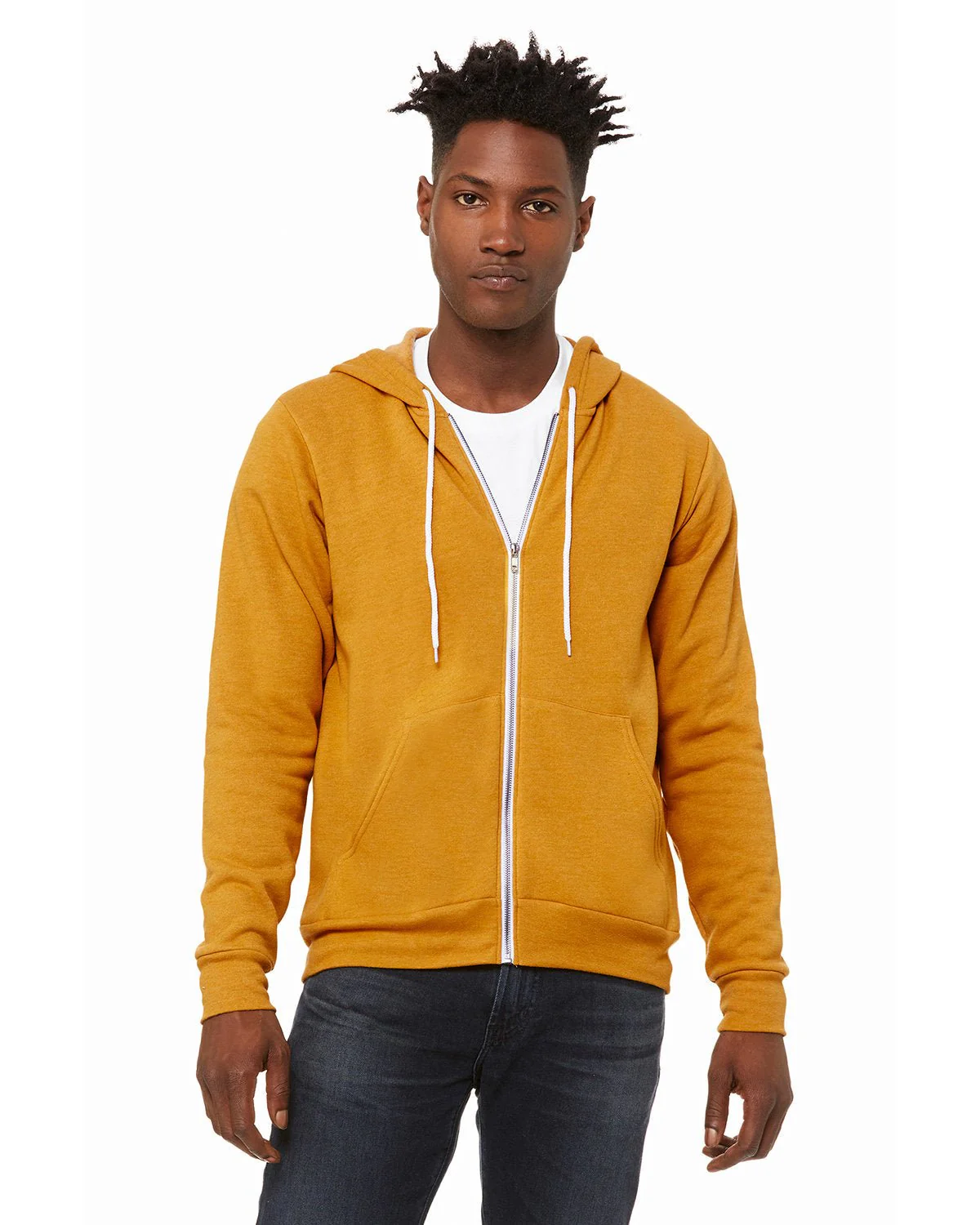 3739-Bella + Canvas-HEATHER MUSTARD - Cheap-Us