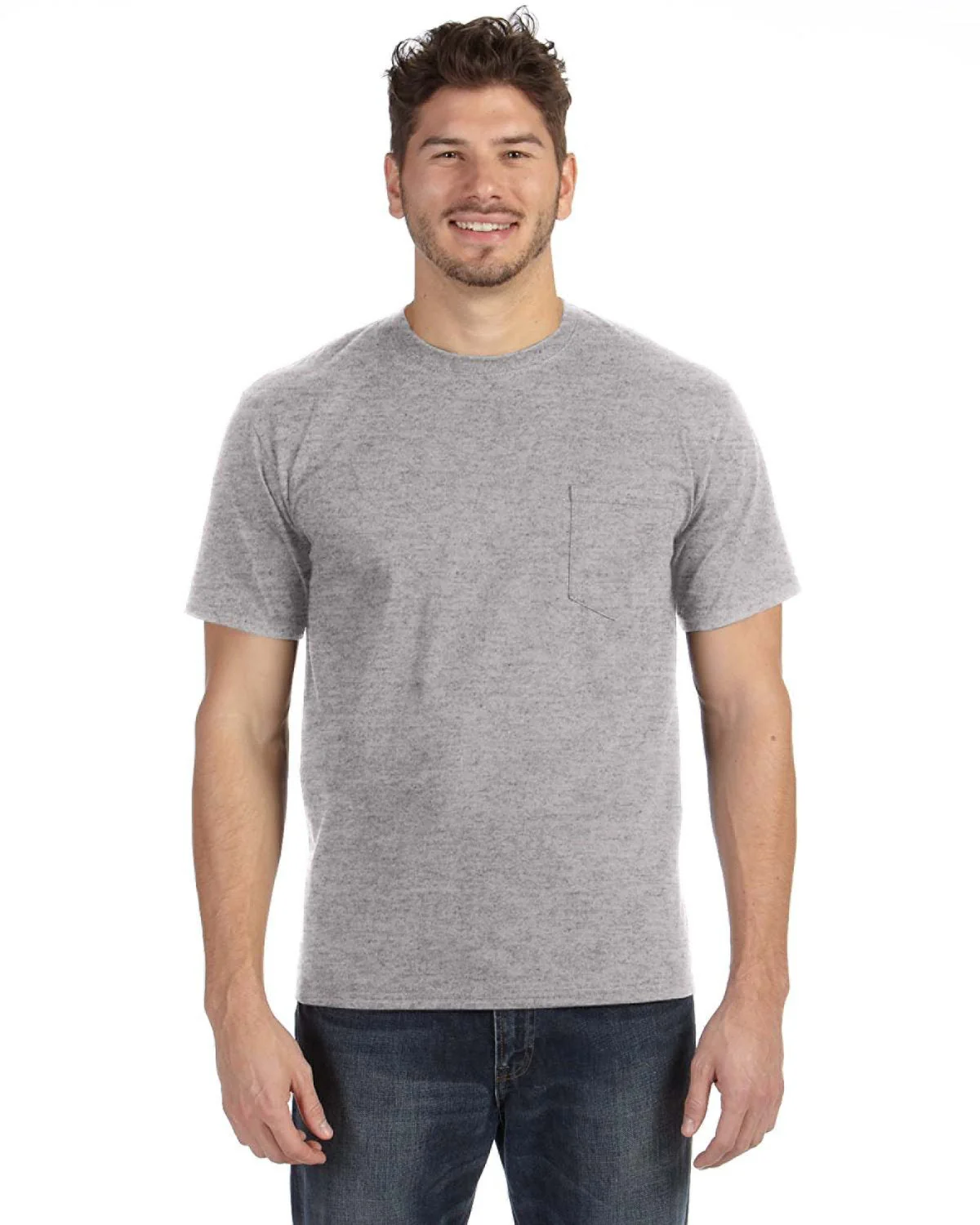 783AN-Anvil-HEATHER GREY - Cheap-Us