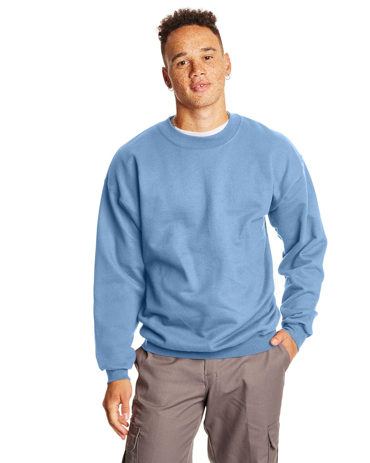F260-Hanes-LIGHT BLUE - Cheap-Us
