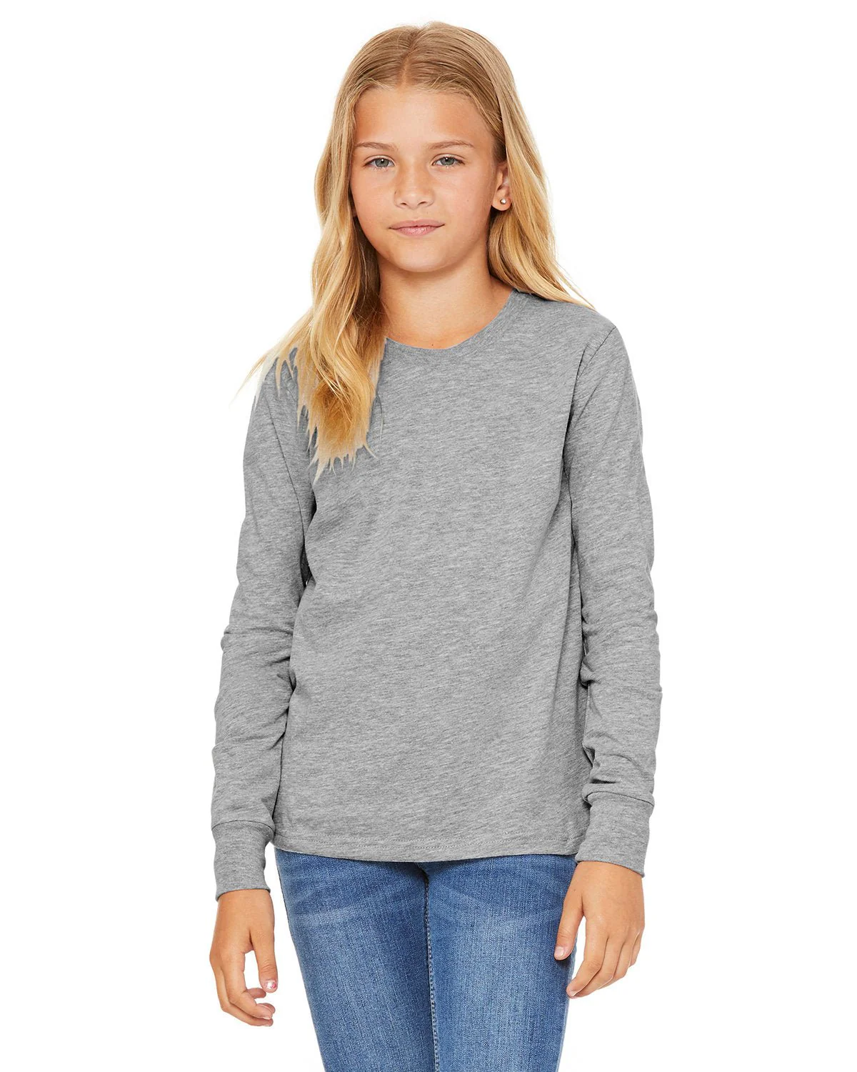 3501Y-Bella + Canvas-ATHLETIC HEATHER - Cheap-Us