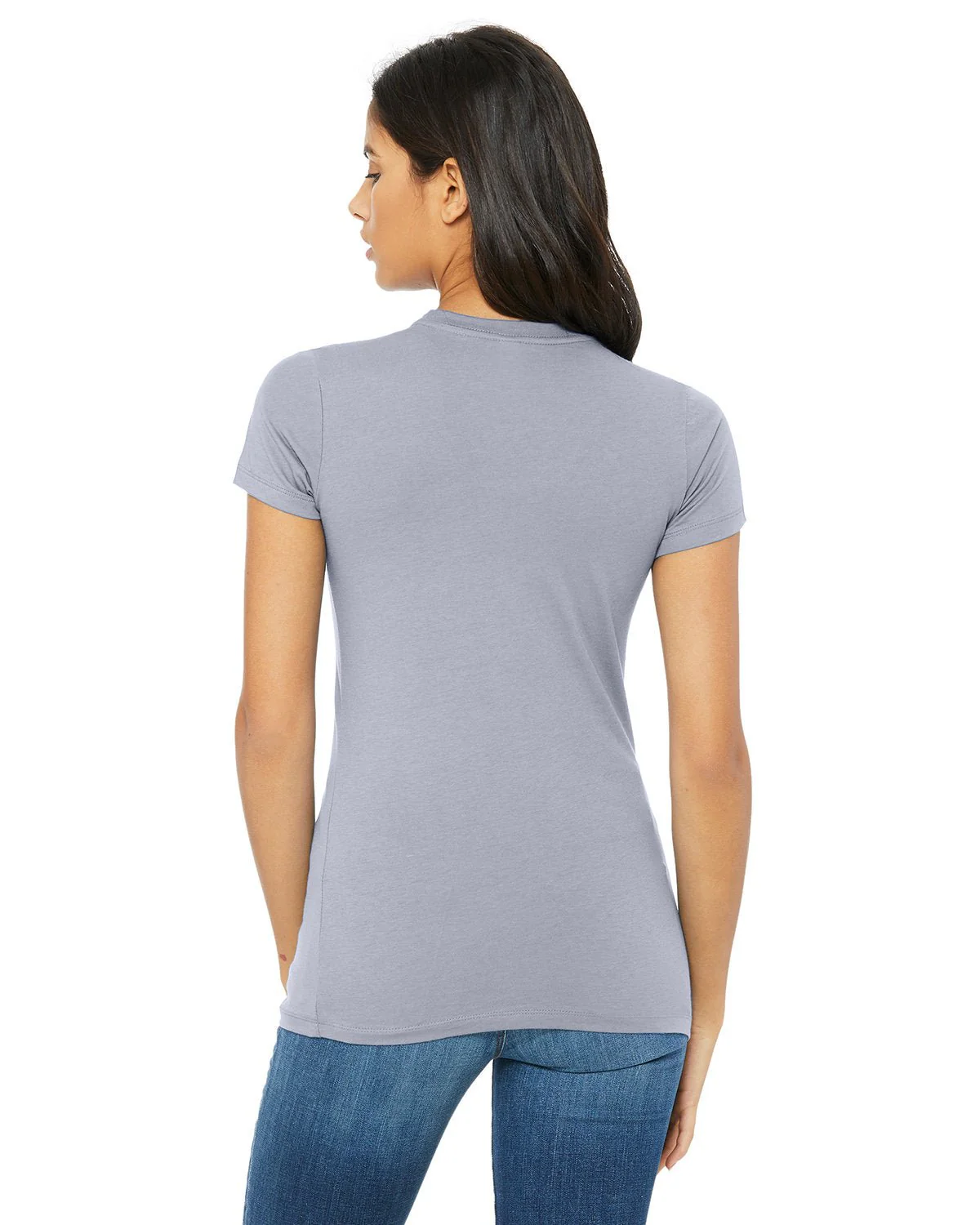 6004-Bella + Canvas-HEATHER BLUE - Cheap-Us
