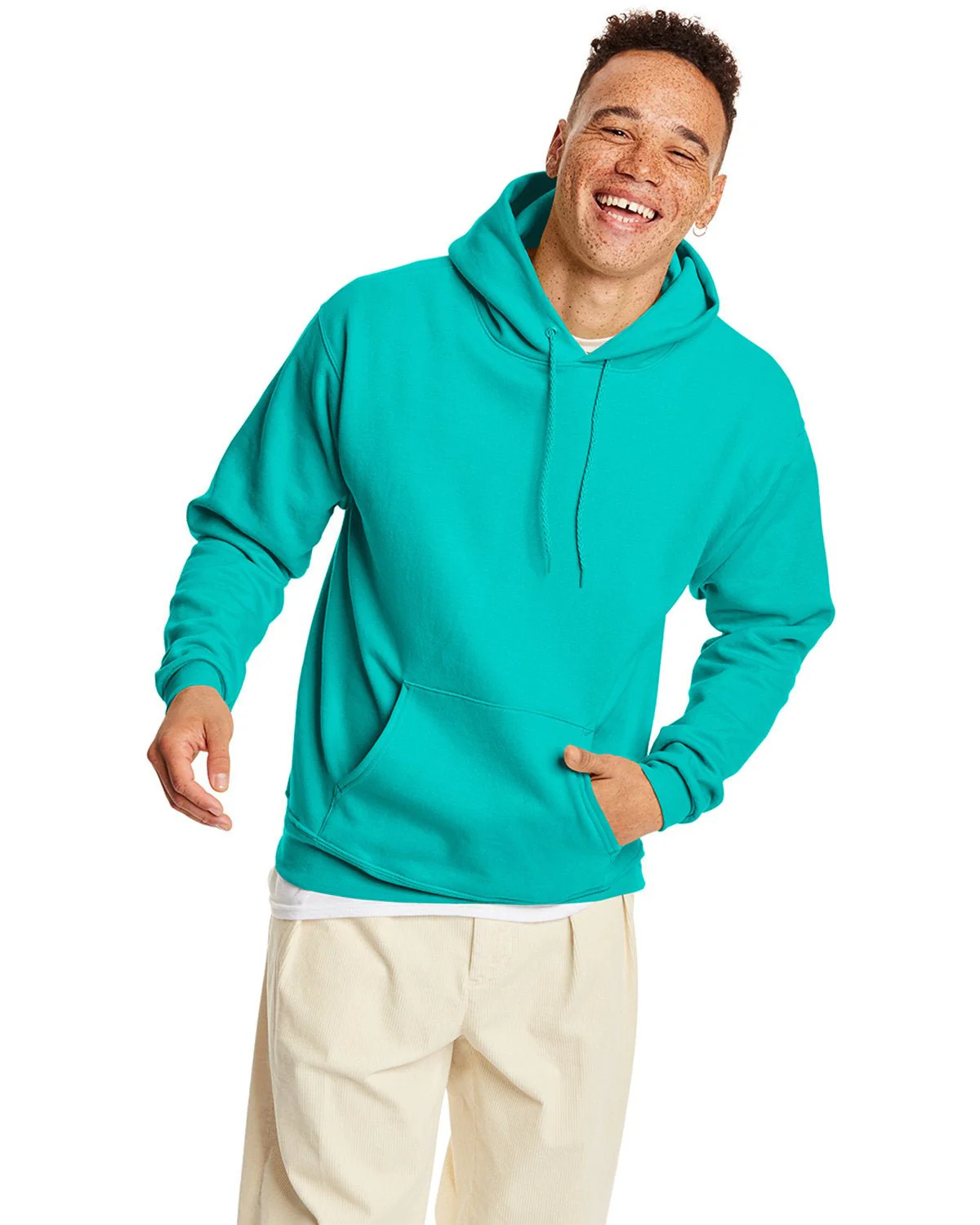 P170-Hanes-ATHLETIC TEAL - Cheap-Us