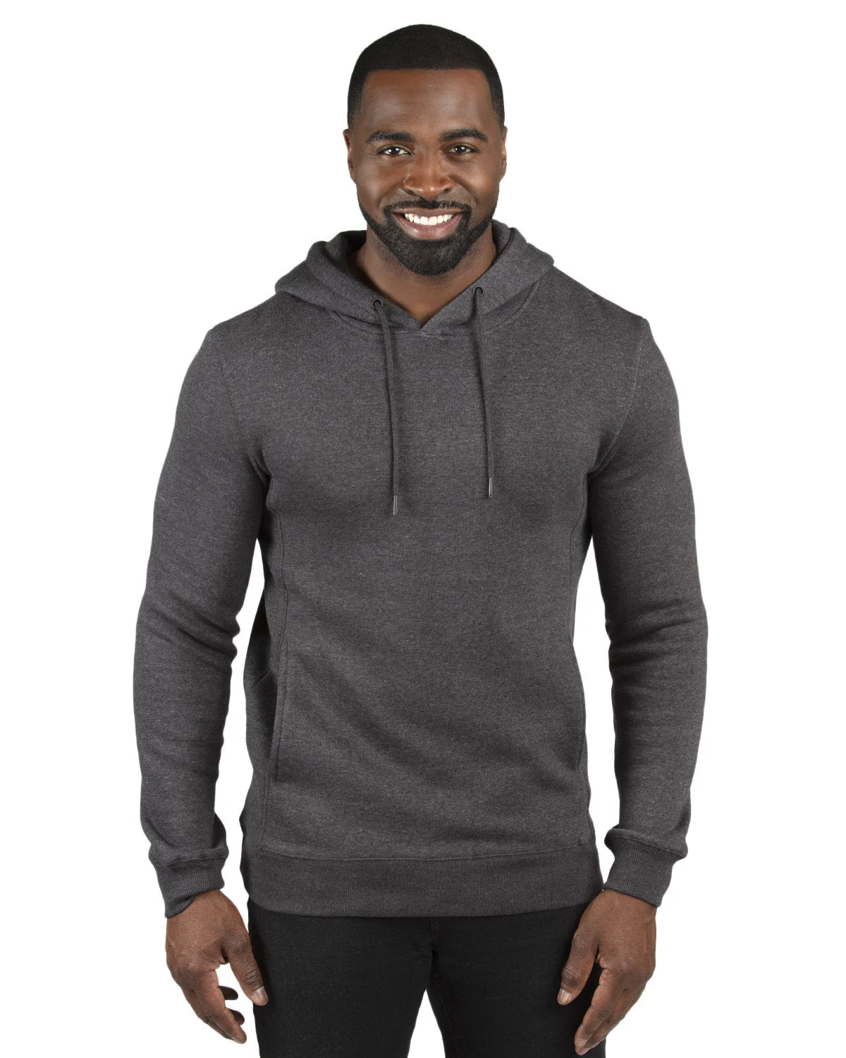320H-Threadfast Apparel-CHARCOAL HEATHER - Cheap-Us