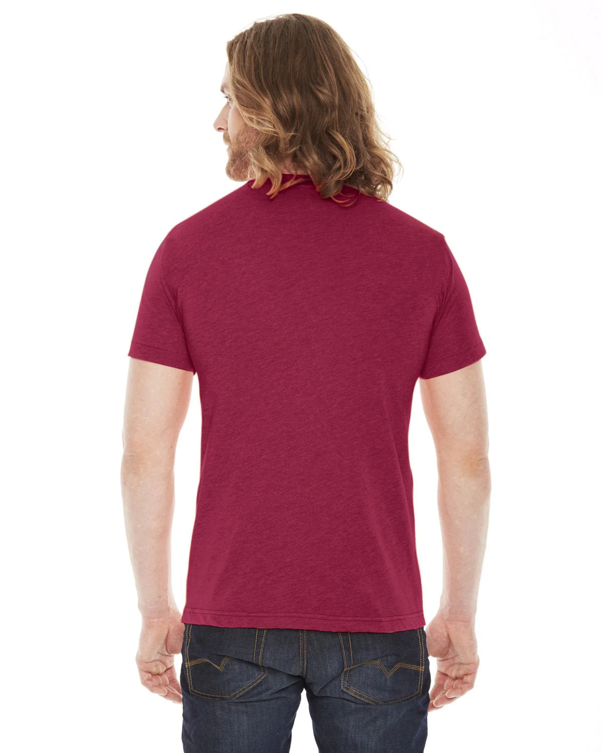 BB401W-American Apparel-HEATHER RED - Cheap-Us