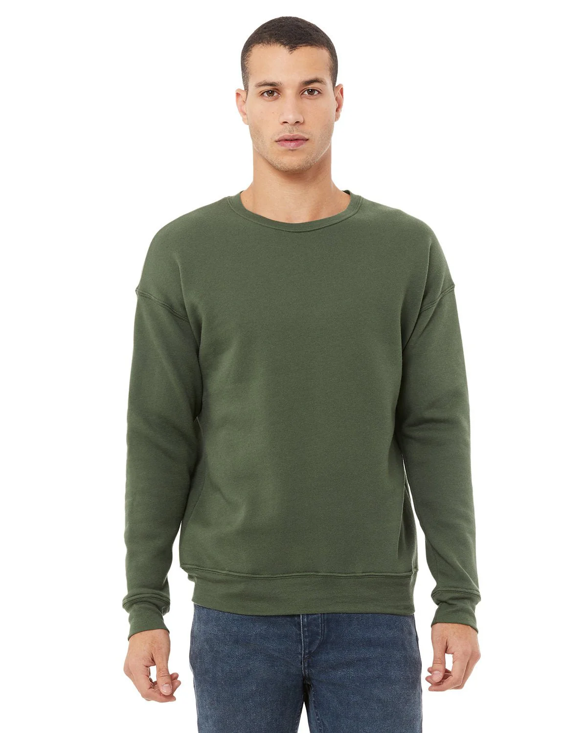 3945-Bella + Canvas-MILITARY GREEN - Cheap-Us