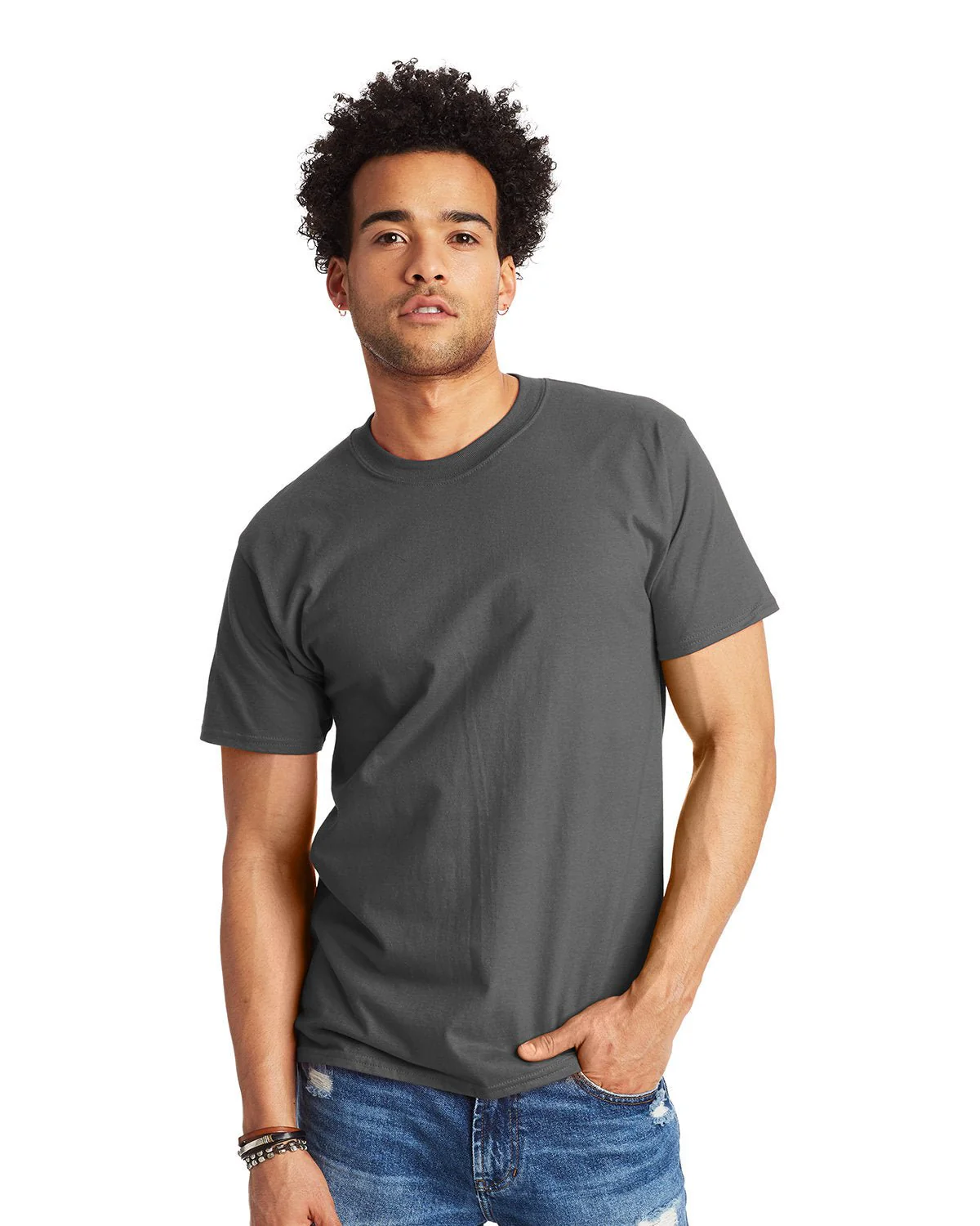 5180-Hanes-SMOKE GRAY - Cheap-Us