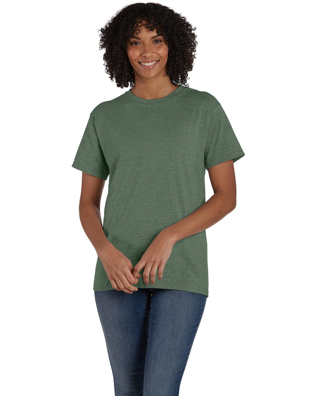 5170-Hanes-HEATHER GREEN - Cheap-Us