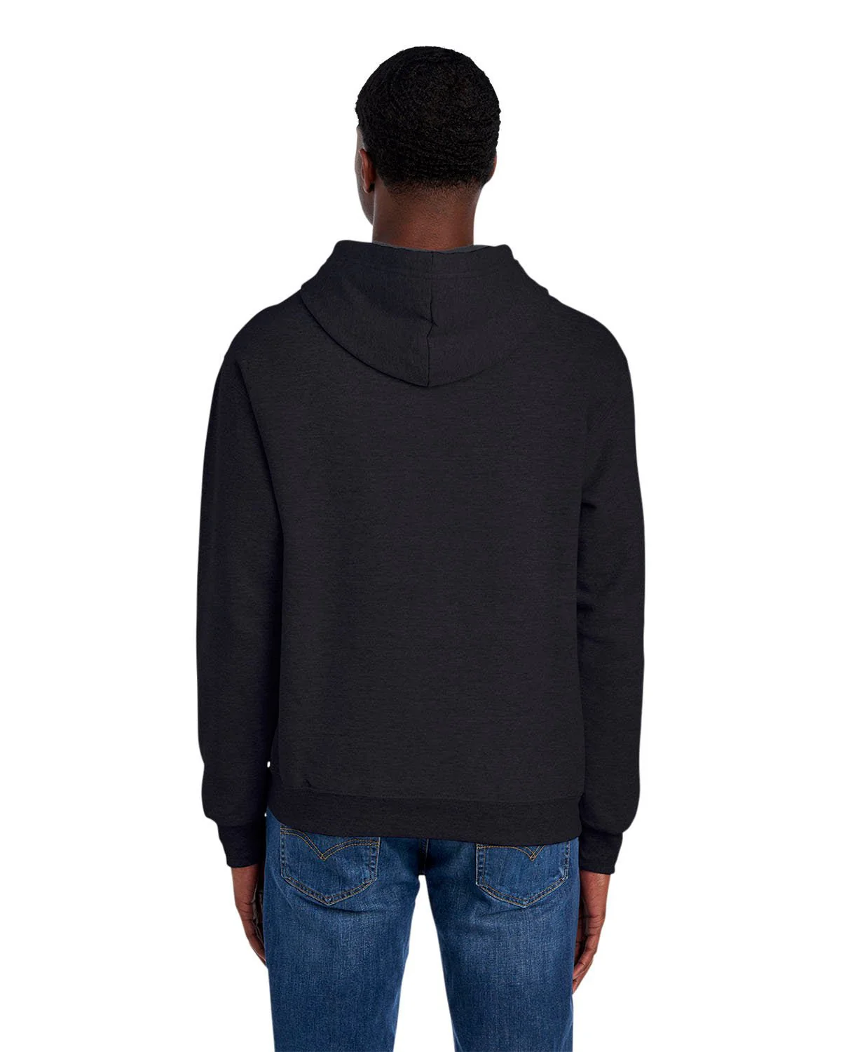 SF76R-Fruit of the Loom-BLACK HEATHER - Cheap-Us