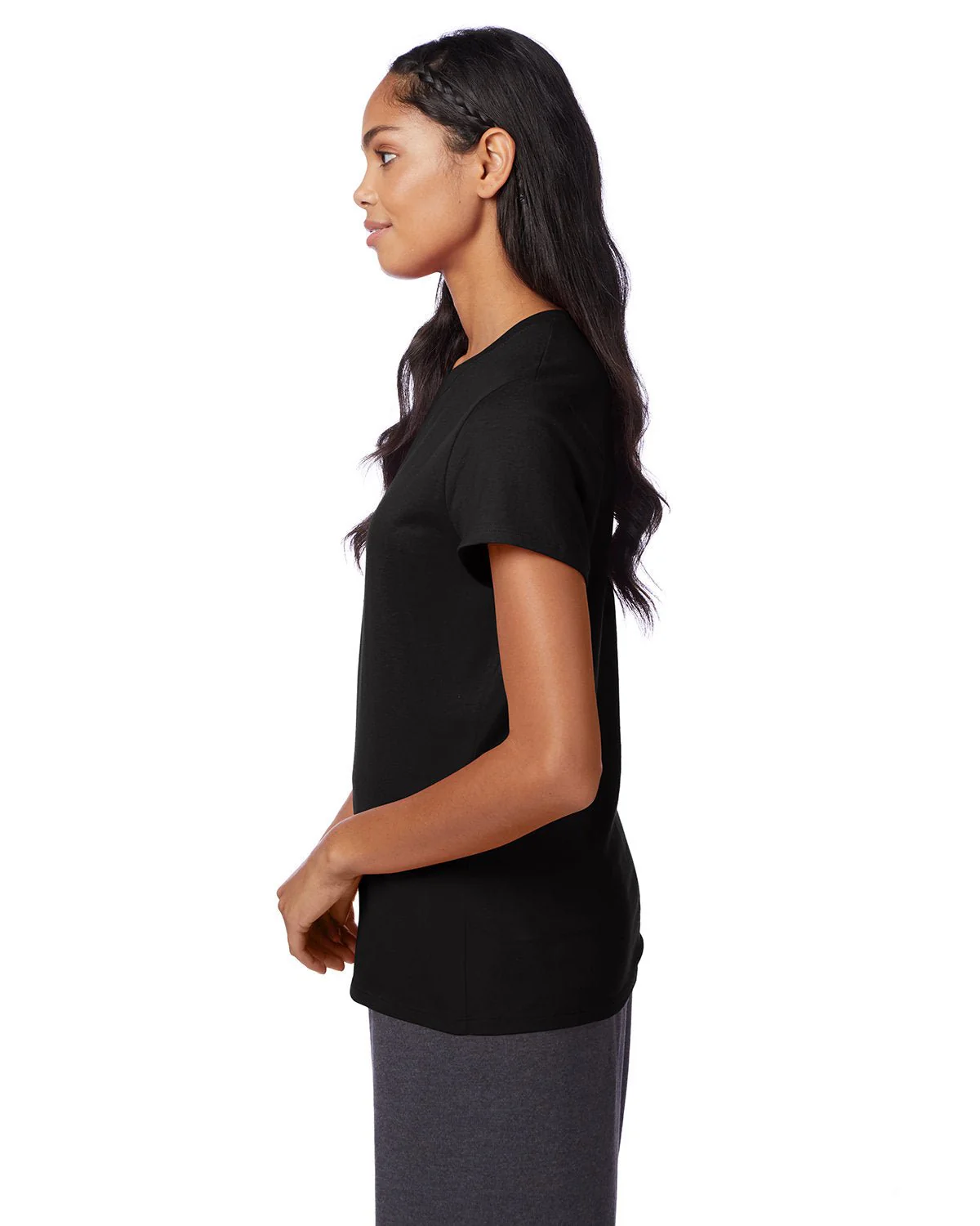 SL04-Hanes-BLACK - Cheap-Us