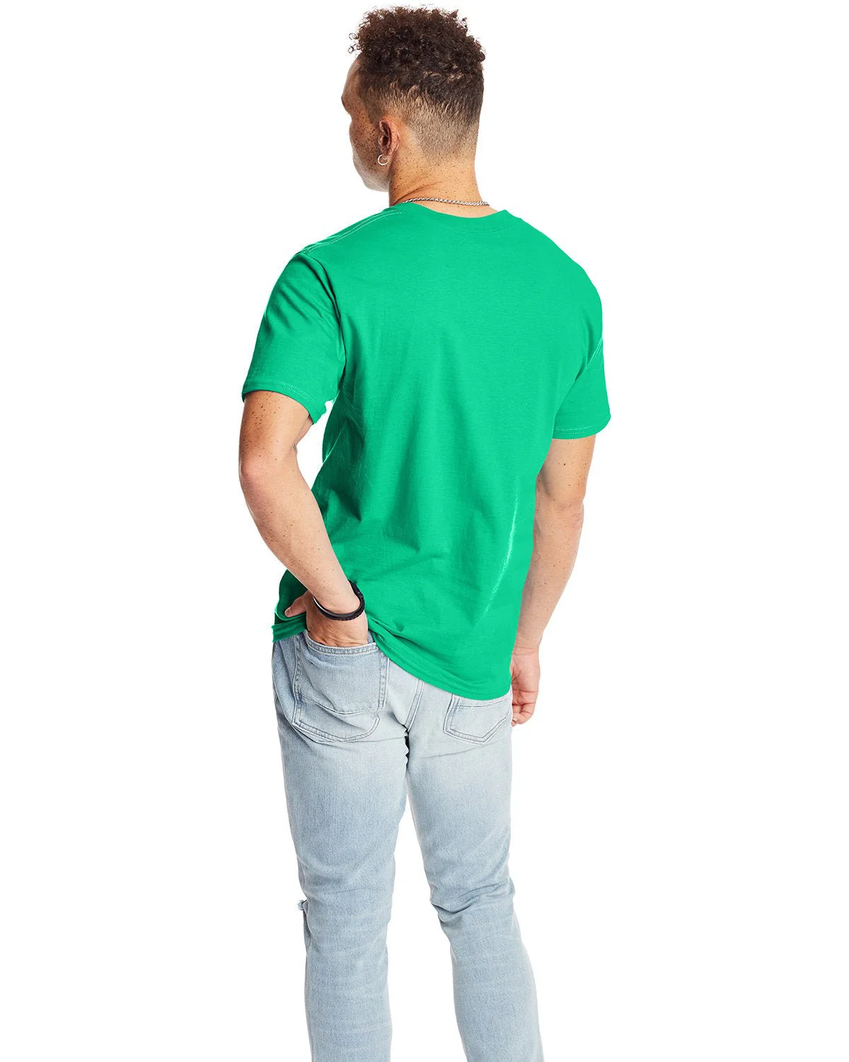5180-Hanes-KELLY GREEN - Cheap-Us