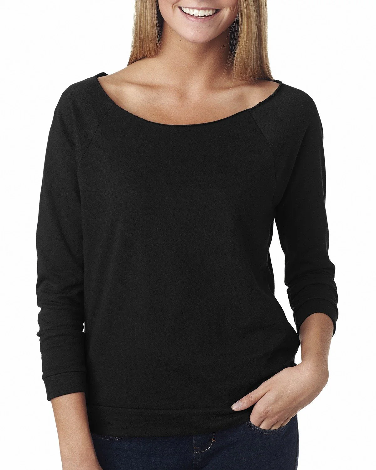 6951-Next Level Apparel-BLACK - Cheap-Us