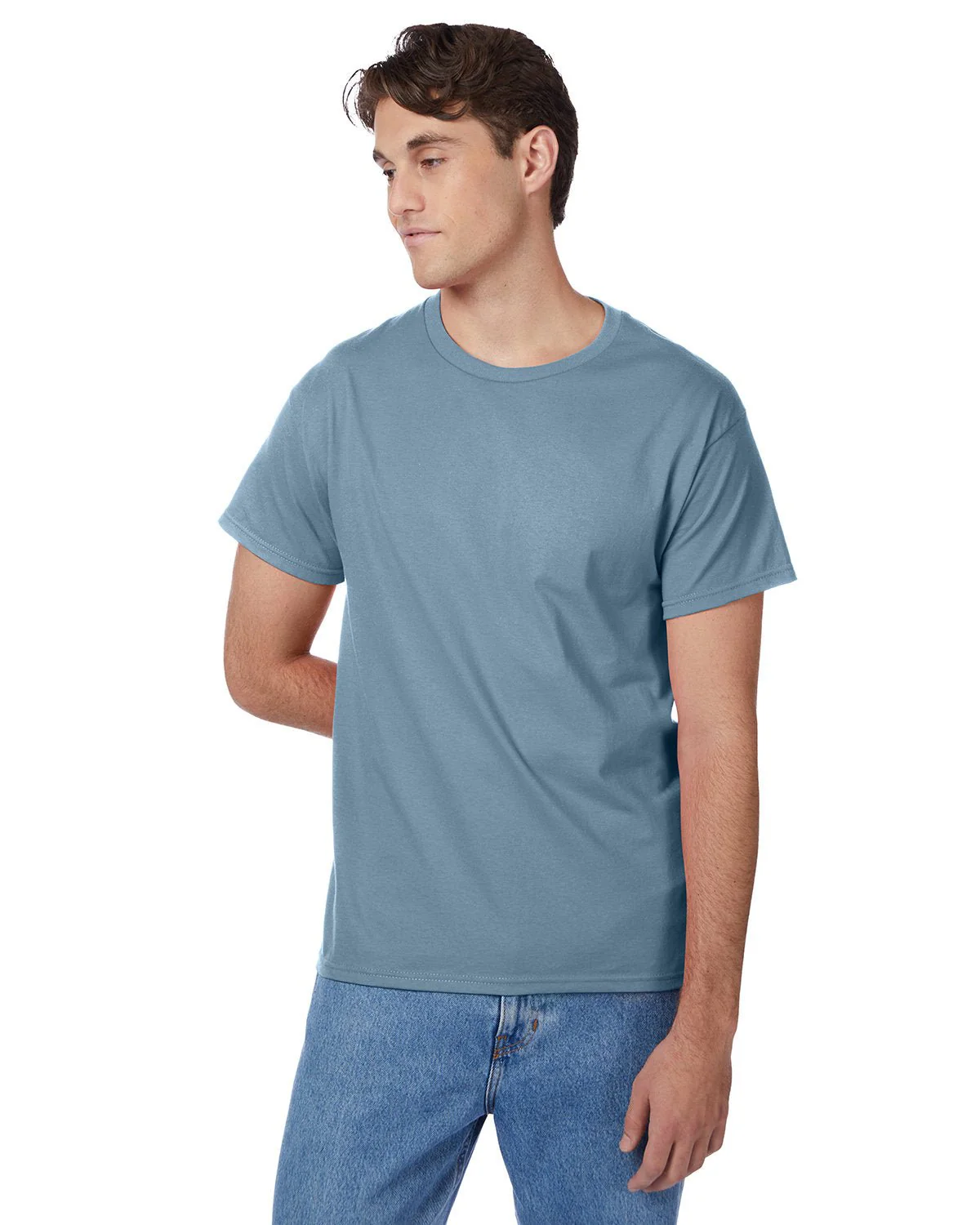 5250T-Hanes-STONEWASHED BLUE - Cheap-Us