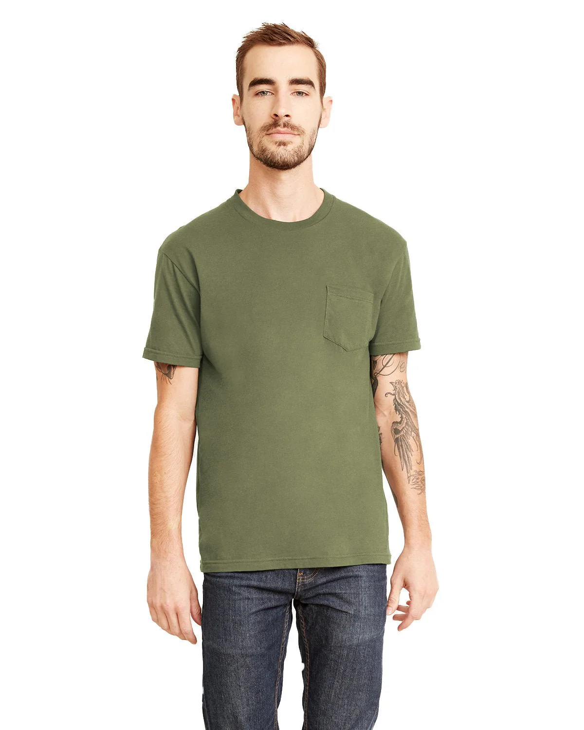 3605-Next Level Apparel-MILITARY GREEN - Cheap-Us