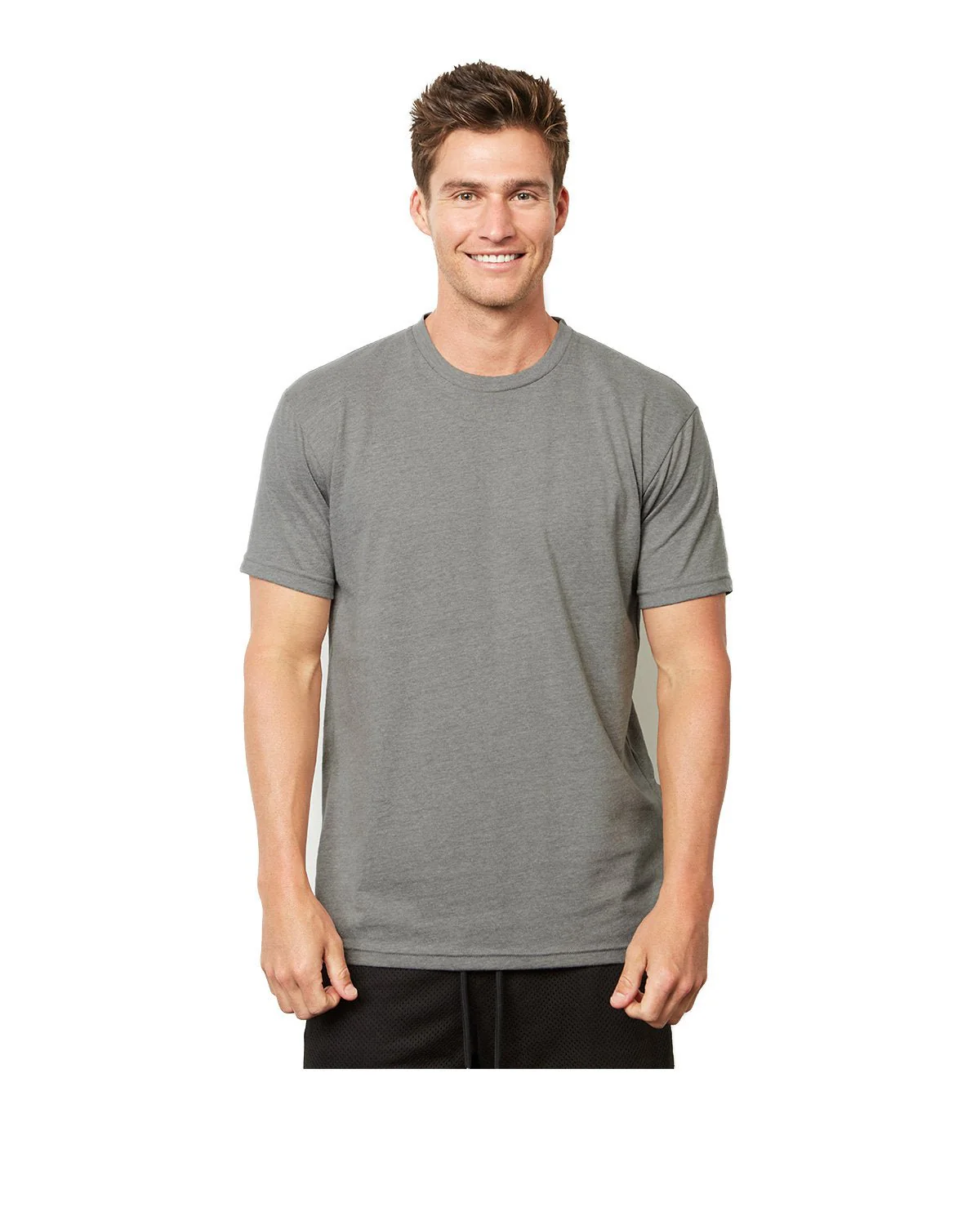 4600-Next Level Apparel-DRK HEATHER GRAY - Cheap-Us
