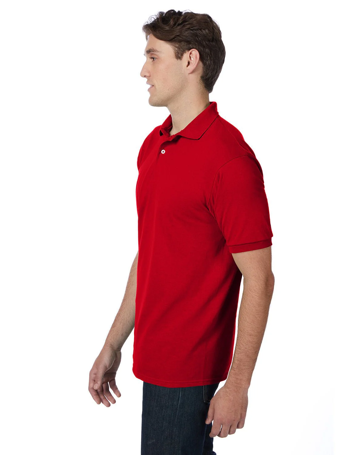 054-Hanes-DEEP RED - Cheap-Us
