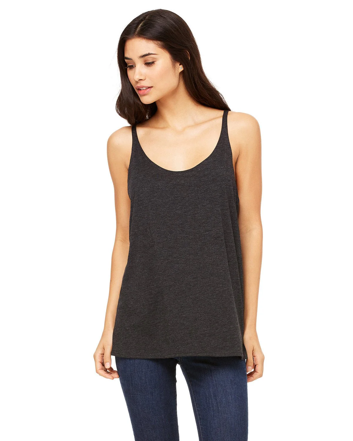 8838-Bella + Canvas-CHAR BLK TRIBLND - Cheap-Us