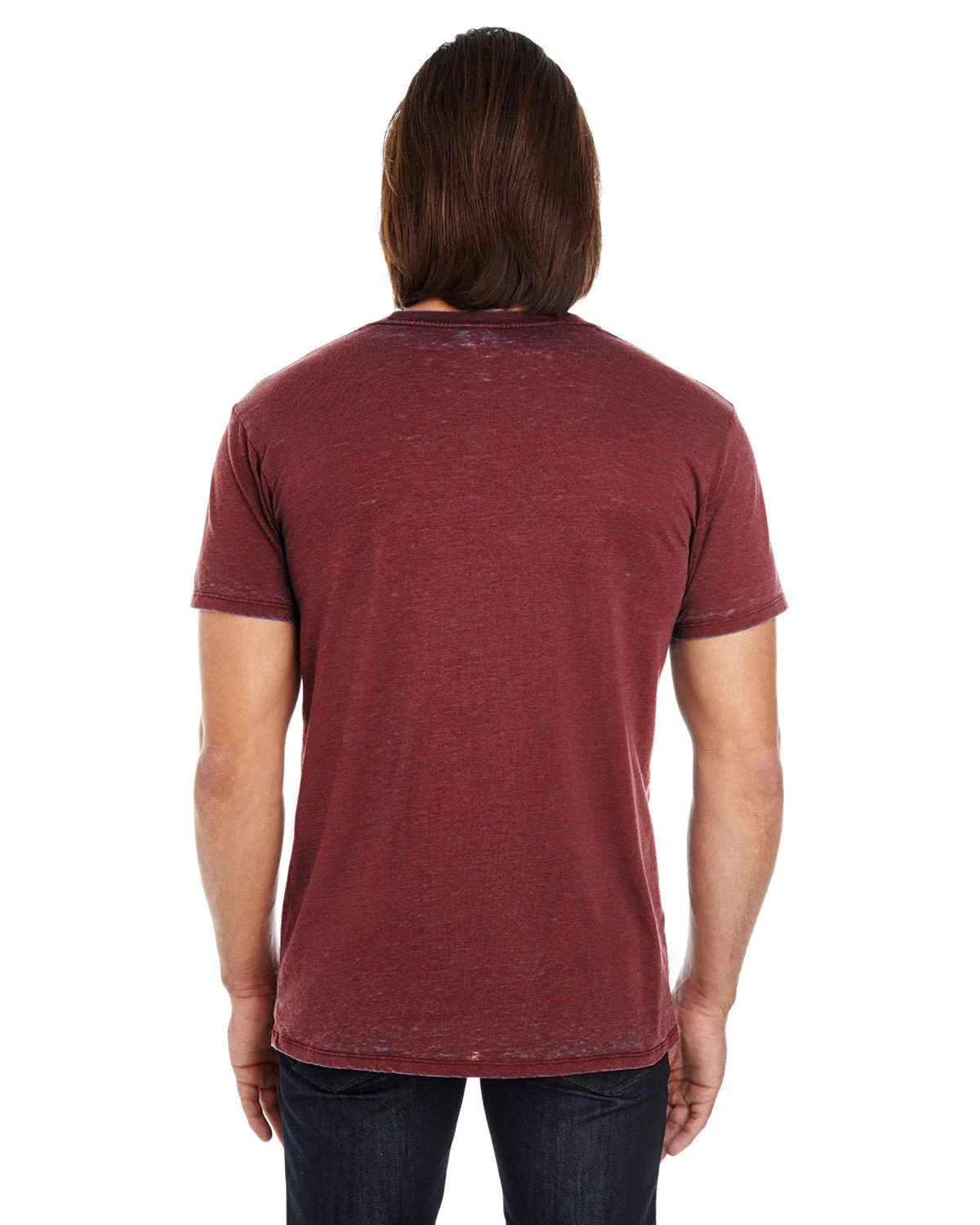 115A-Threadfast Apparel-BLACK CHERRY - Cheap-Us