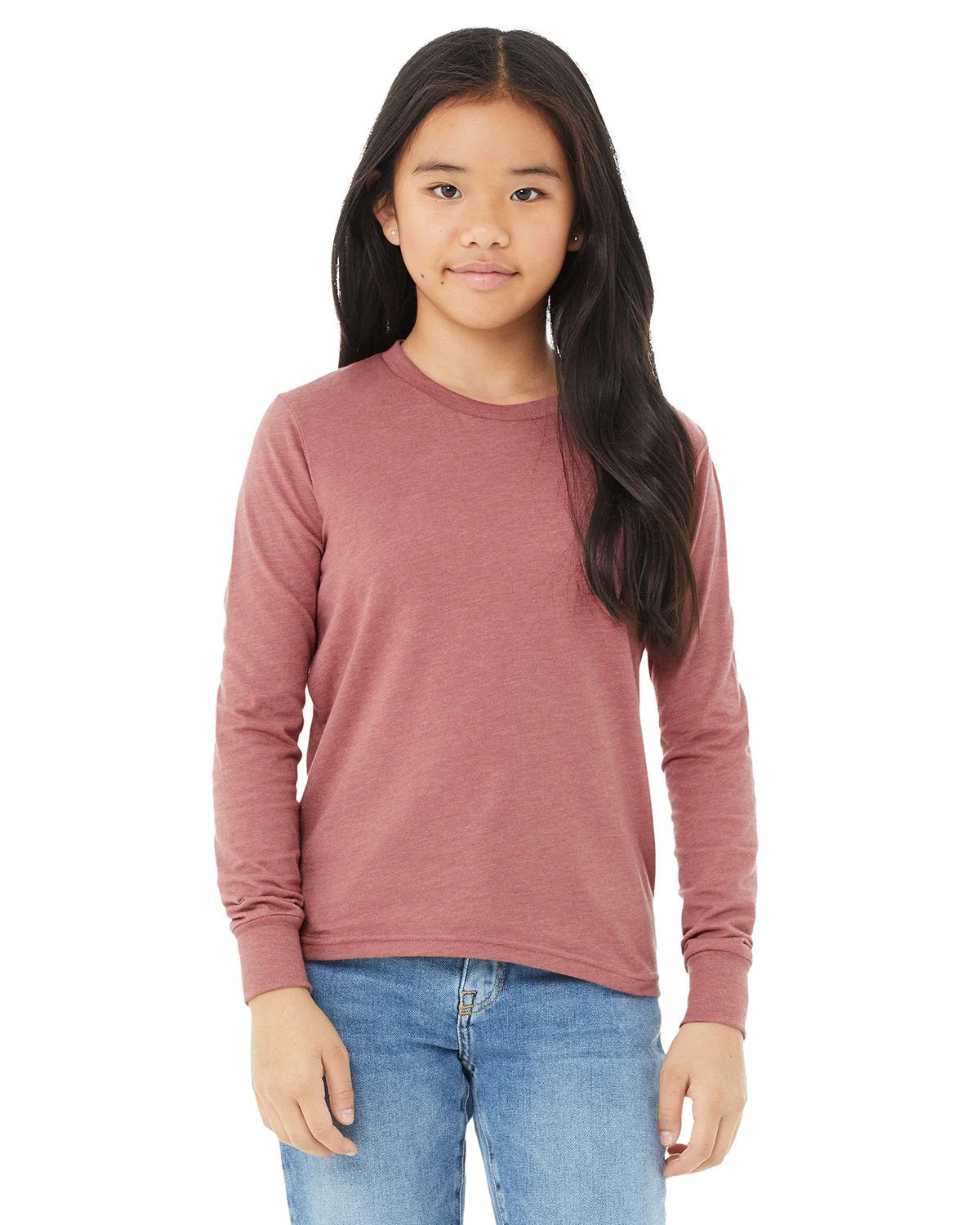 3501Y-Bella + Canvas-HEATHER MAUVE - Cheap-Us