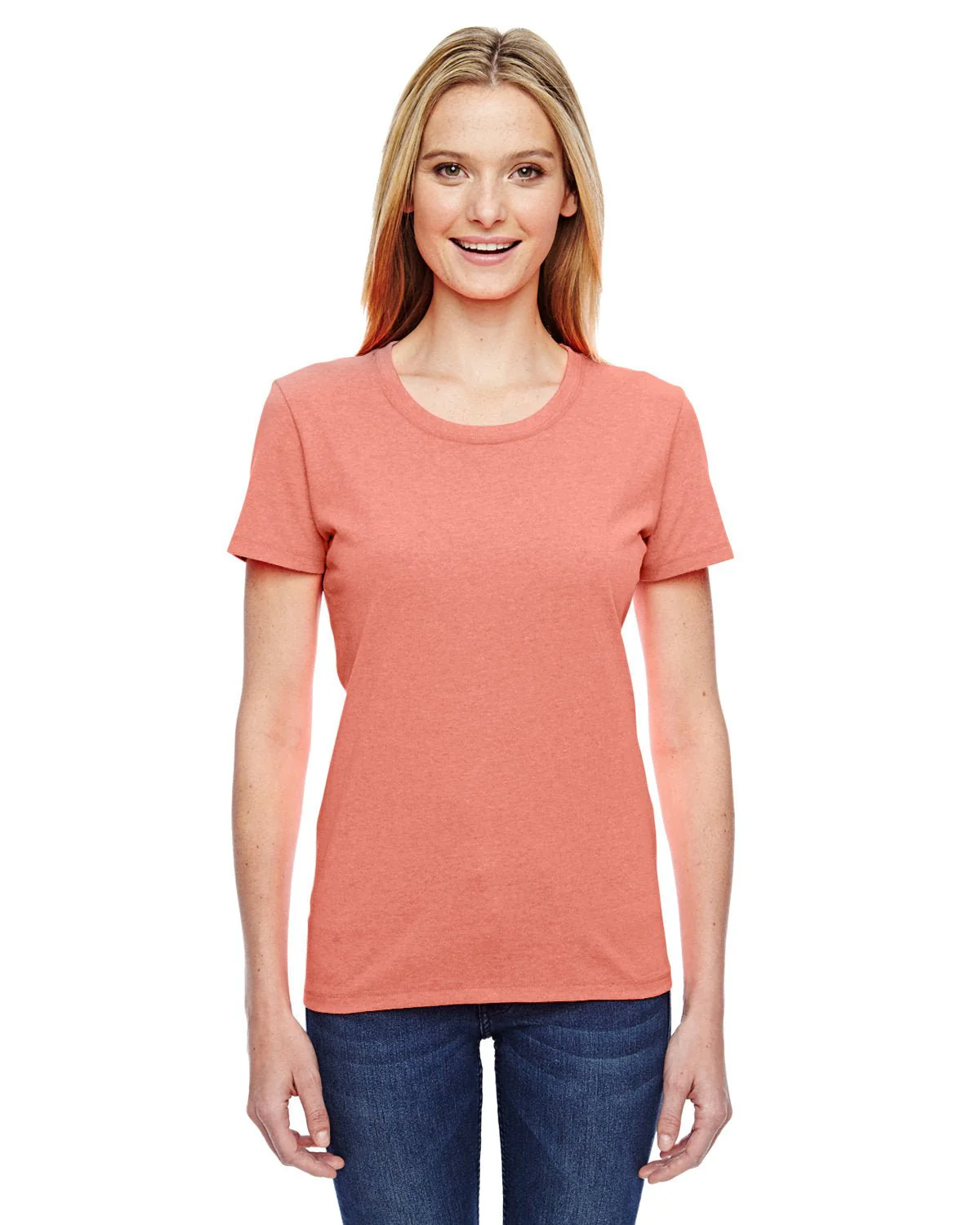 L3930R-Fruit of the Loom-RETRO HTR CORAL - Cheap-Us