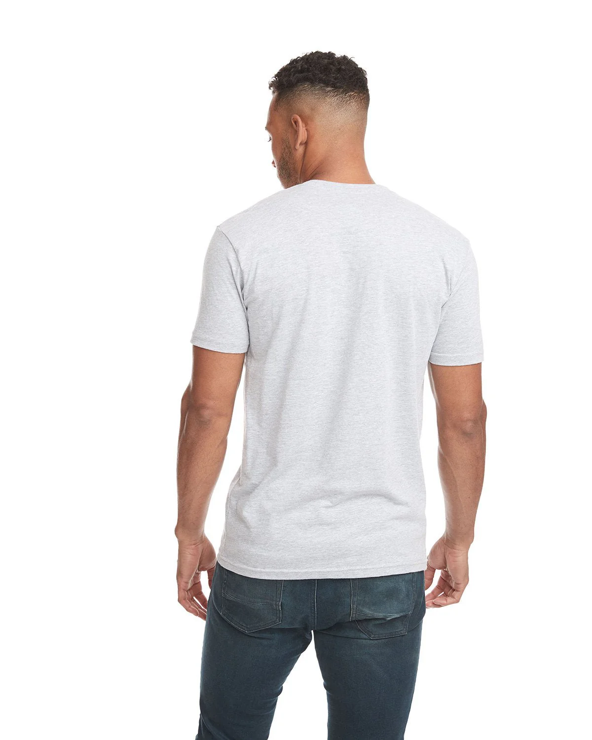 3600-Next Level Apparel-HEATHER GRAY - Cheap-Us