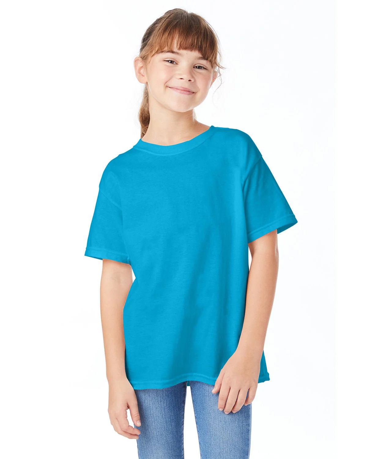 5480-Hanes-TEAL - Cheap-Us